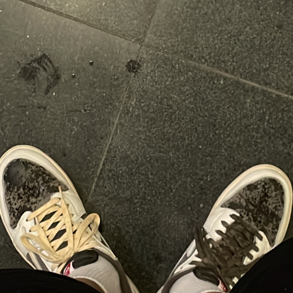 Jordan 1 x Travis Scott Retro Low OG SP Sail and Ridgerock 착용 스타일