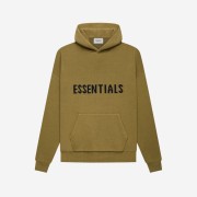 Essentials Knit Pullover Hoodie Amber - 21FW