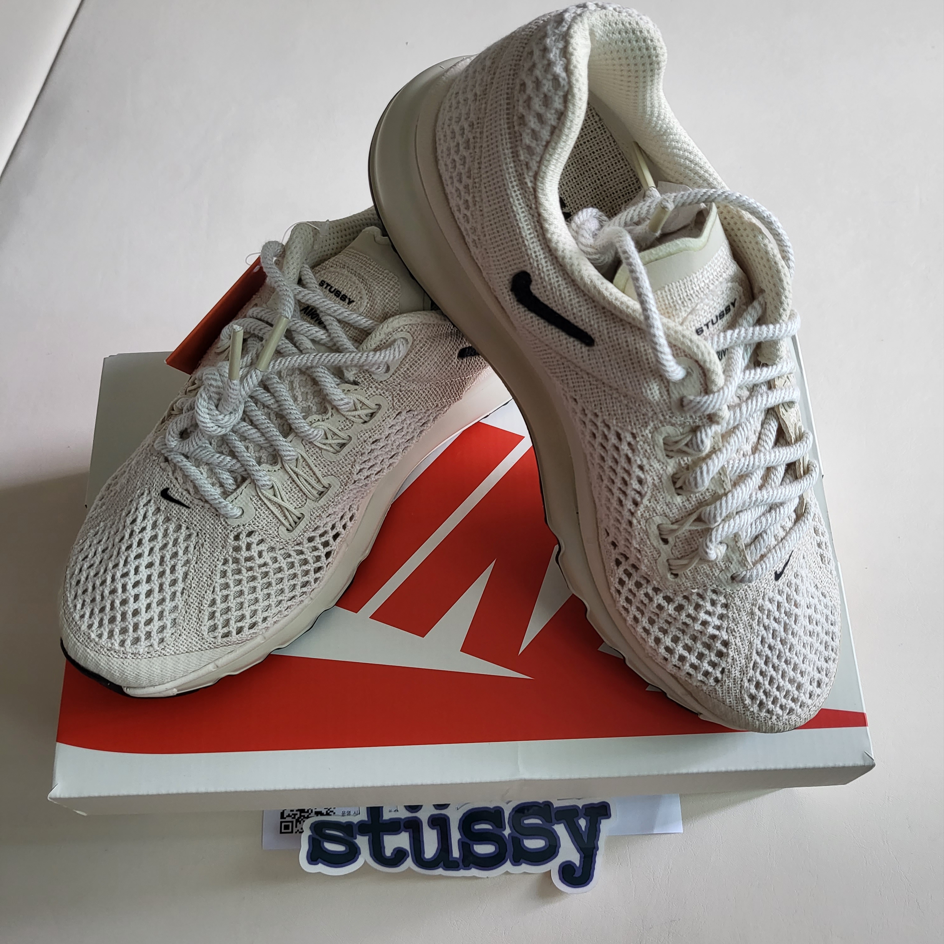 Nike x Stussy Air Max 2013 Fossil 착용 스타일