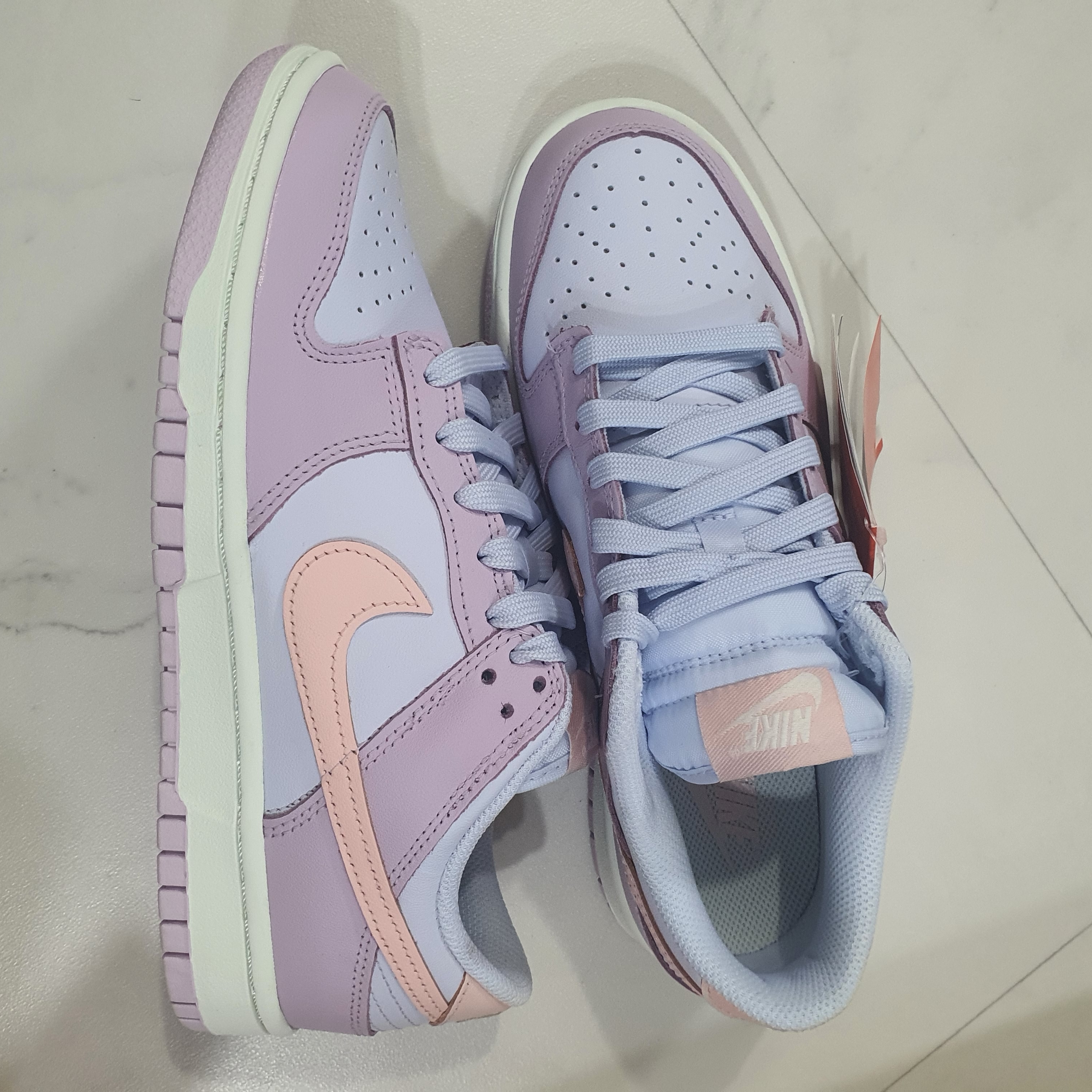 (W) Nike Dunk Low Atmosphere Pink 착용 스타일 - 2