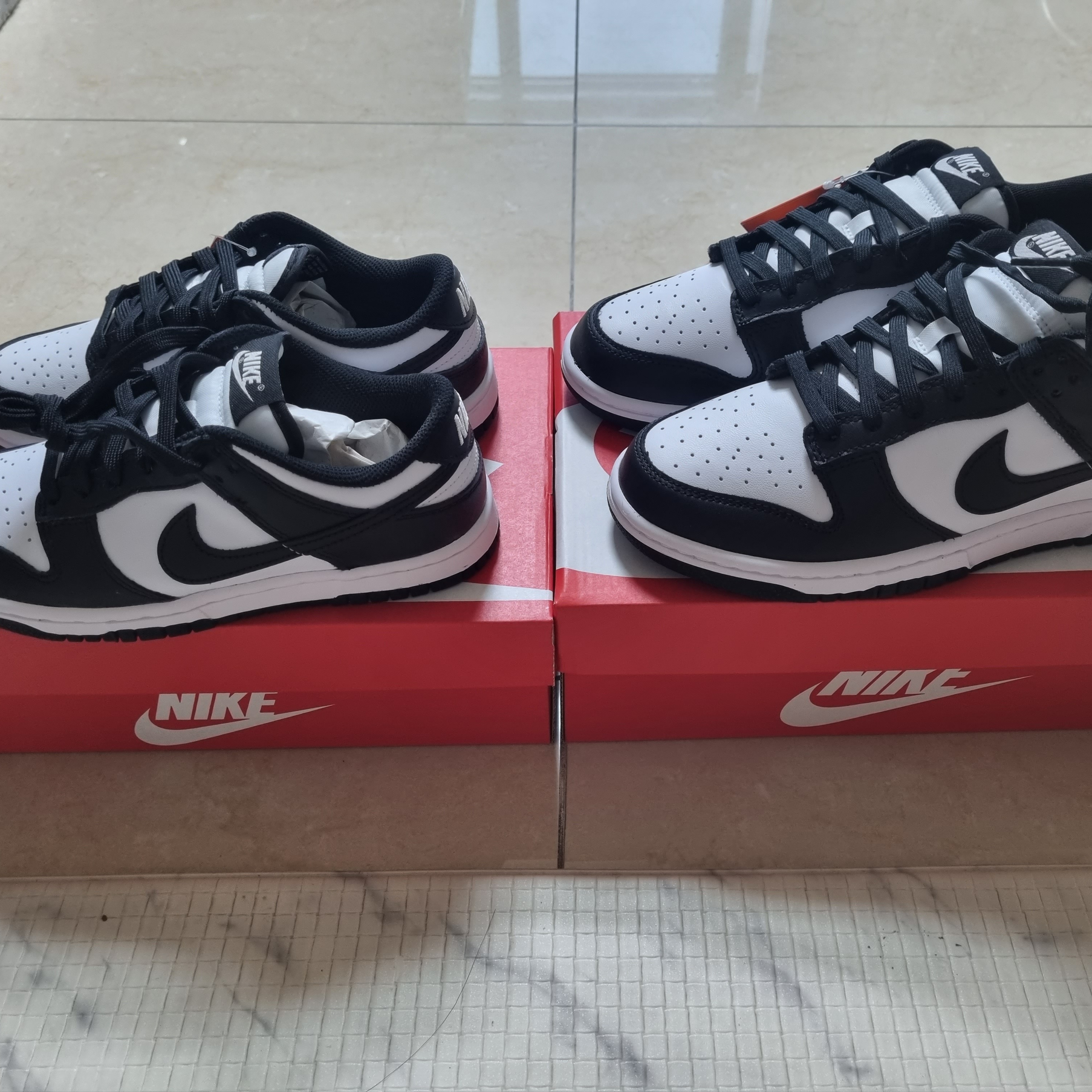 Nike Dunk Low Retro Black, (W) Nike Dunk Low Black 착용 스타일