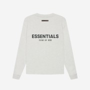 Essentials Long Sleeve T-Shirt Oatmeal - 21SS