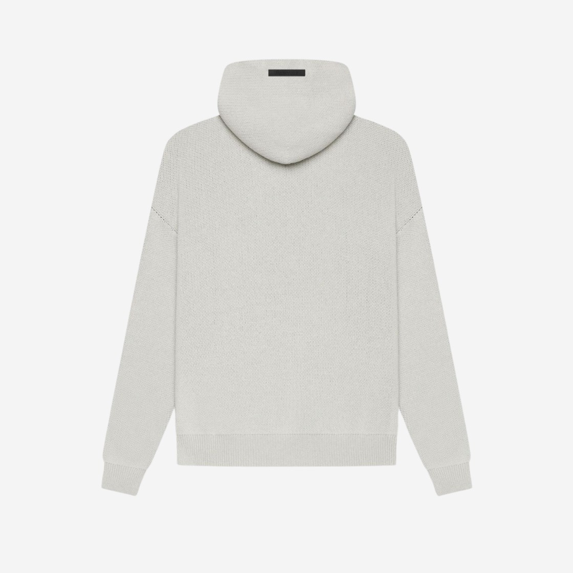 Essentials Knit Pullover Hoodie Oatmeal - 21SS 상세 이미지 2