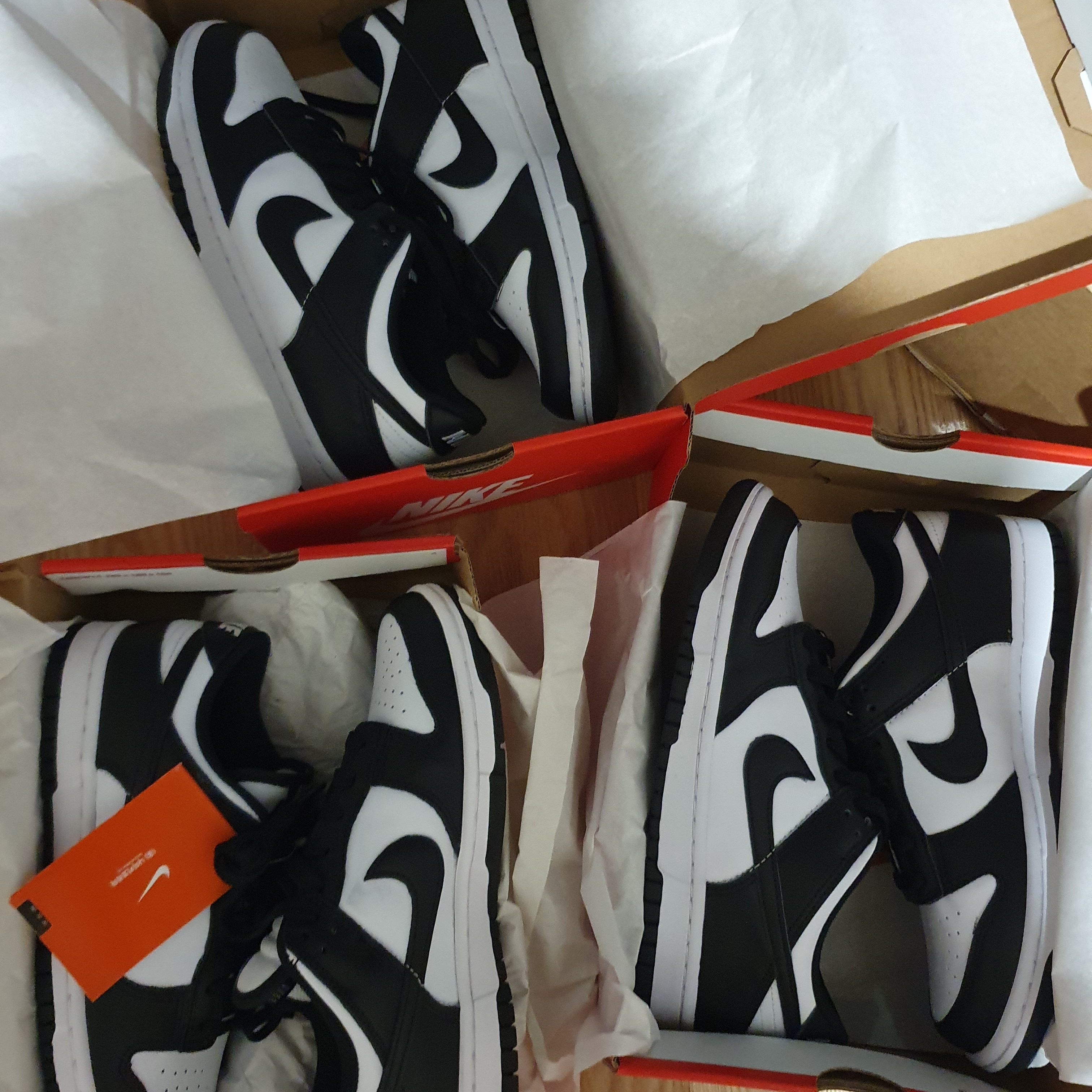 (W) Nike Dunk Low Black, (GS) Nike Dunk Low Black 착용 스타일 - 2