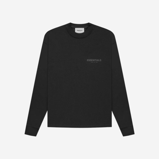 에센셜 코어 컬렉션 롱슬리브 티셔츠 블랙