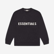 Essentials Knit Sweater Black 2020