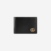 Gucci GG Marmont Leather Bi-Fold Wallet Black