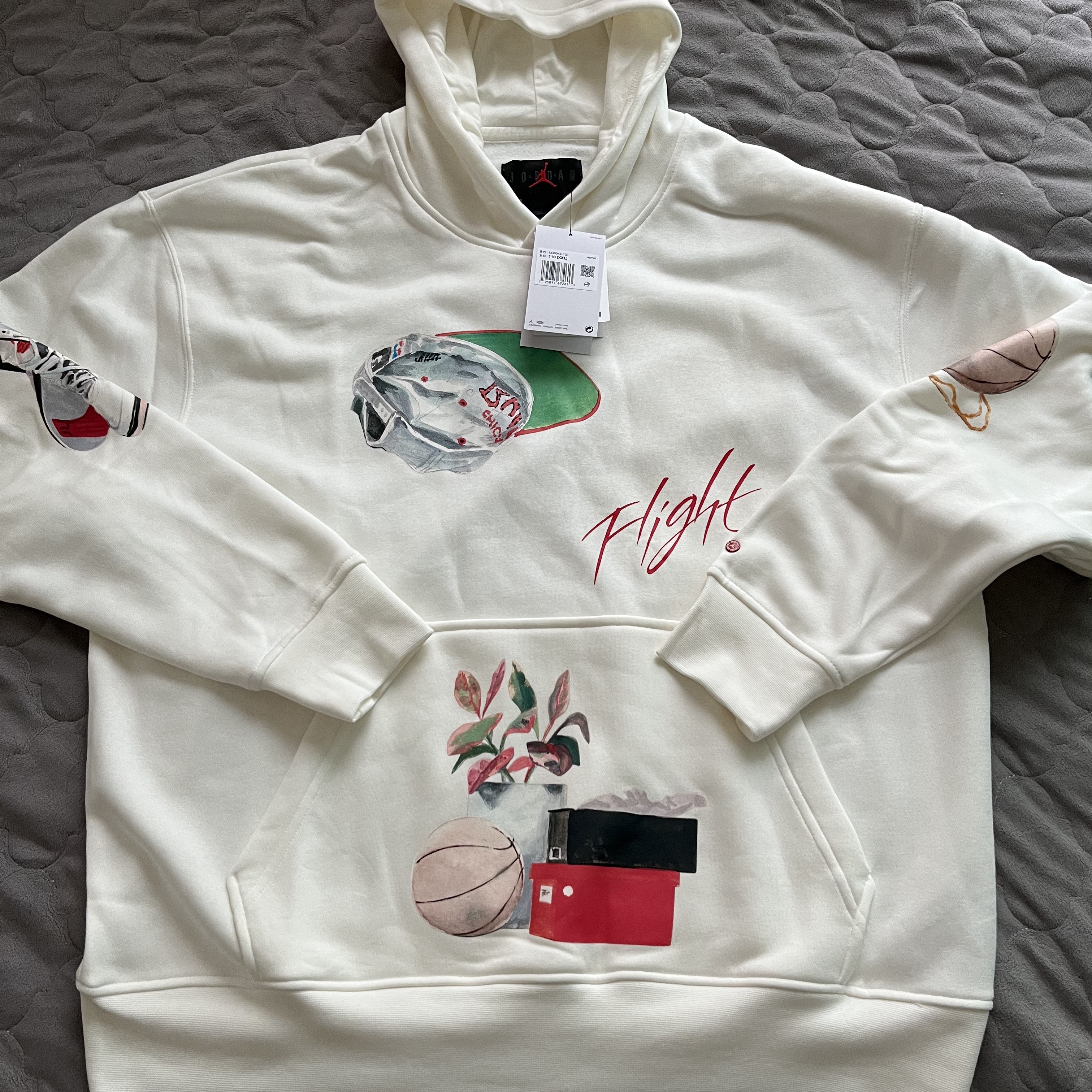 Supreme Mask T-Shirt Black - 22SS, Jordan Flight Artist Series By Jacob Rochester Fleece Pullover Hoodie Sail - Asia 착용 스타일 - 2