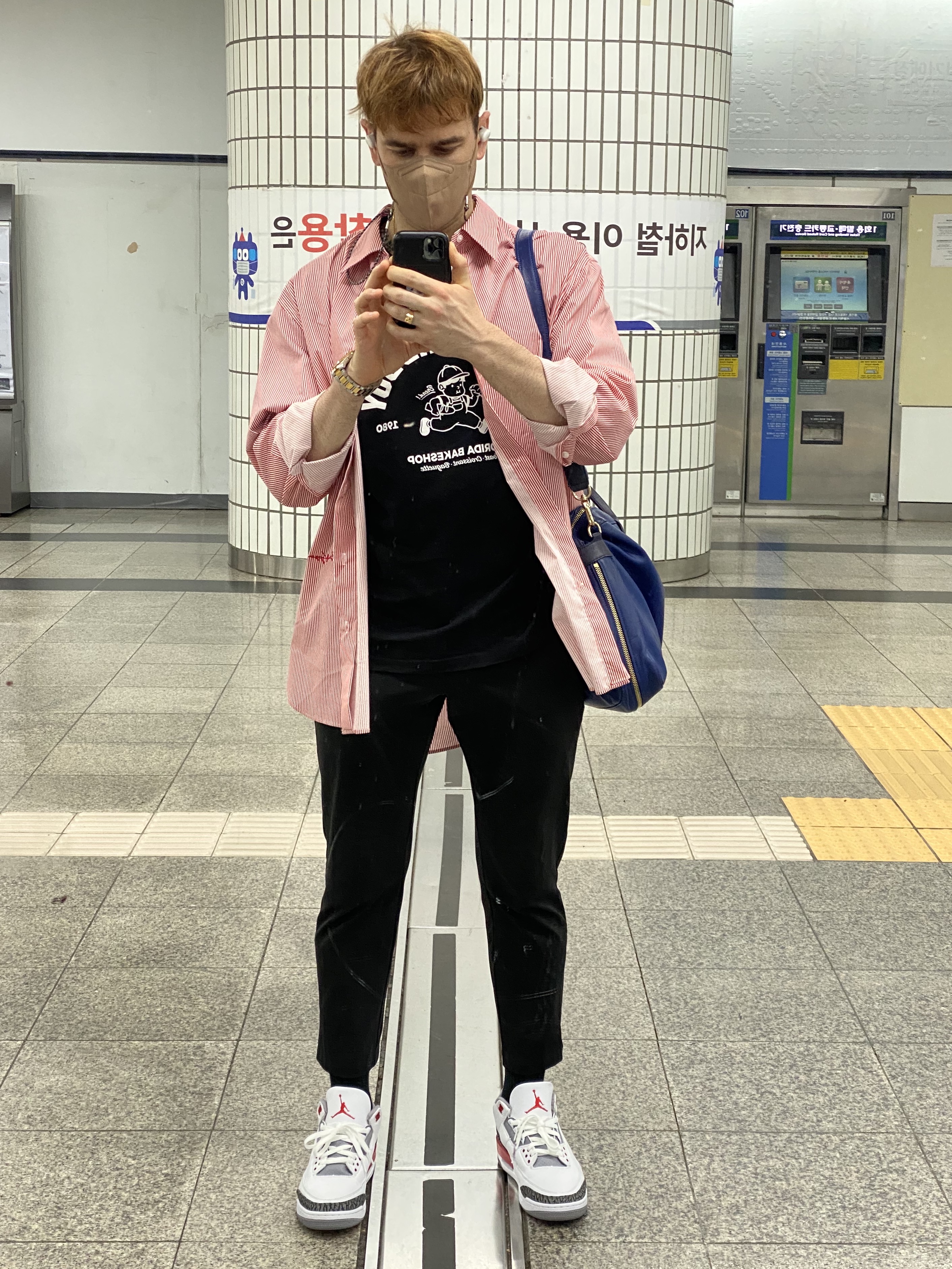 Jordan 3 Retro Fire Red 2022 착용 스타일 - 1