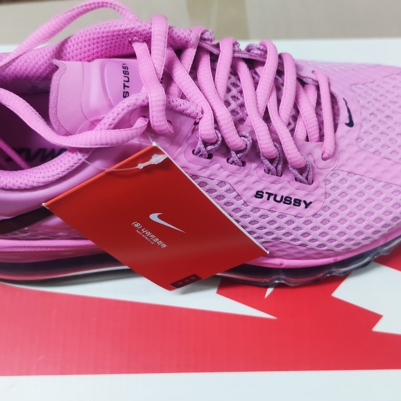 Nike x Stussy Air Max 2013 Psychic Pink 착용 스타일 - 4