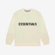 Essentials Knit Sweater Buttercream - 20SS