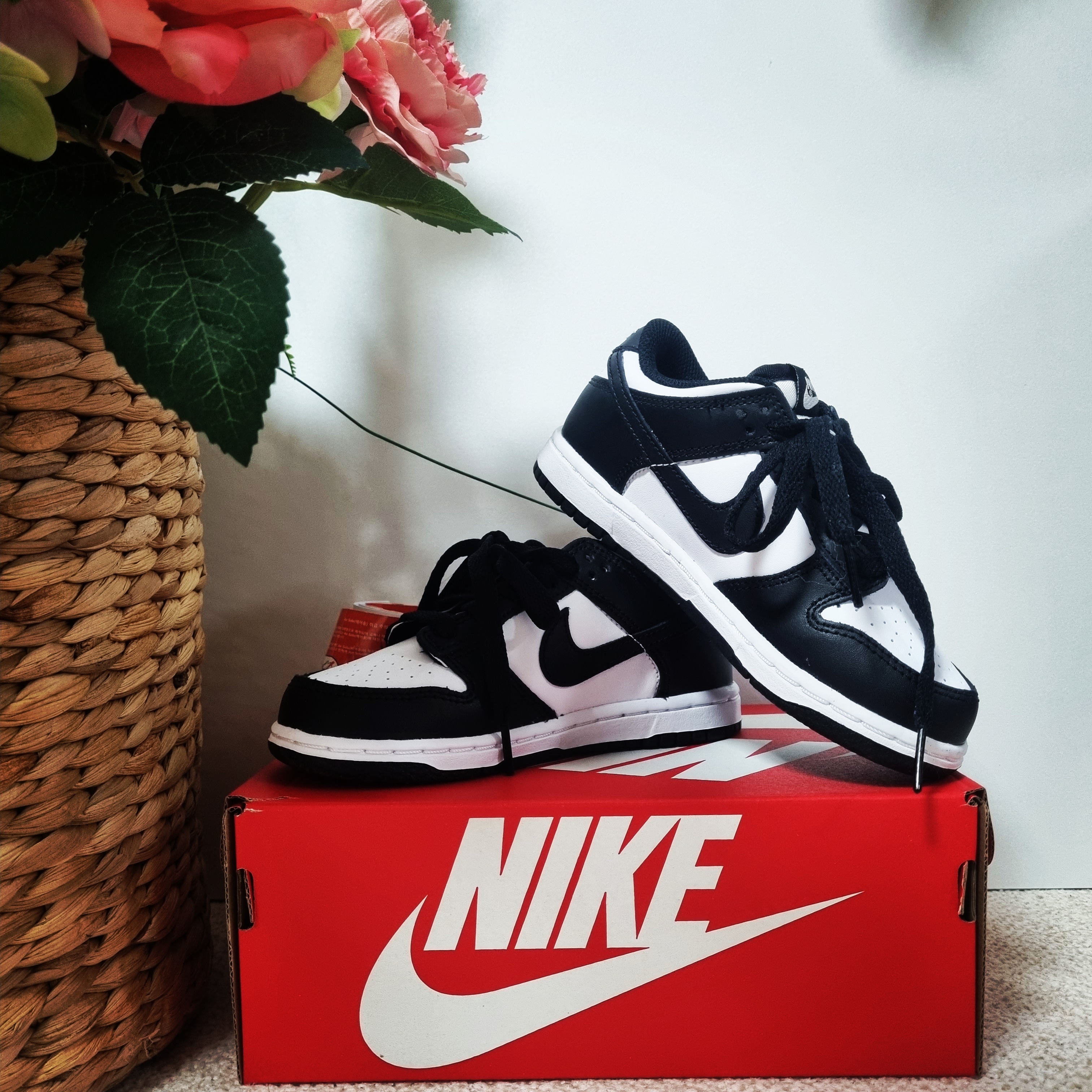 (PS) Nike Dunk Low Black 착용 스타일