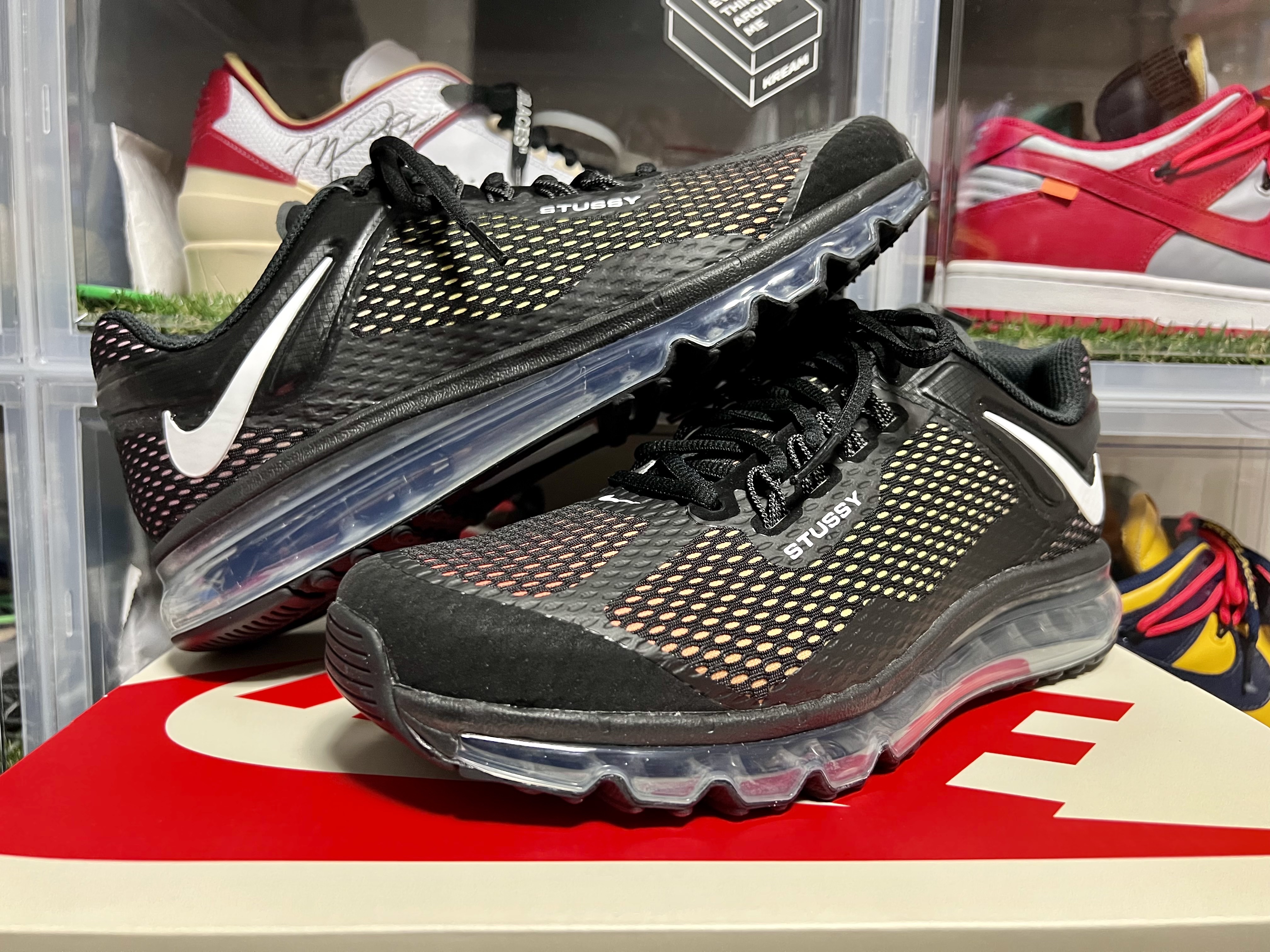 Nike x Stussy Air Max 2013 Black 착용 스타일 - 2