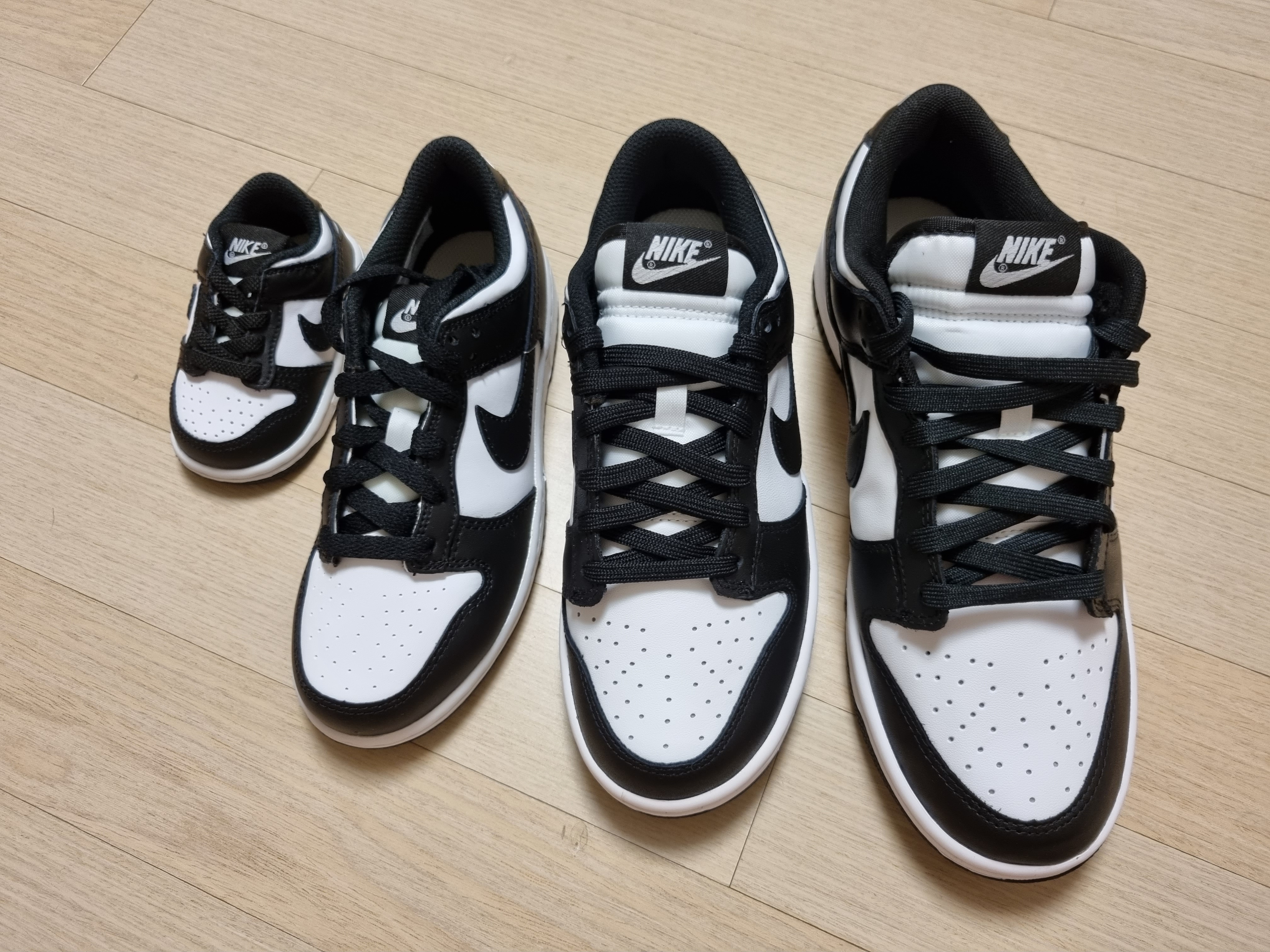 Nike Dunk Low Retro Black, (W) Nike Dunk Low Black 착용 스타일