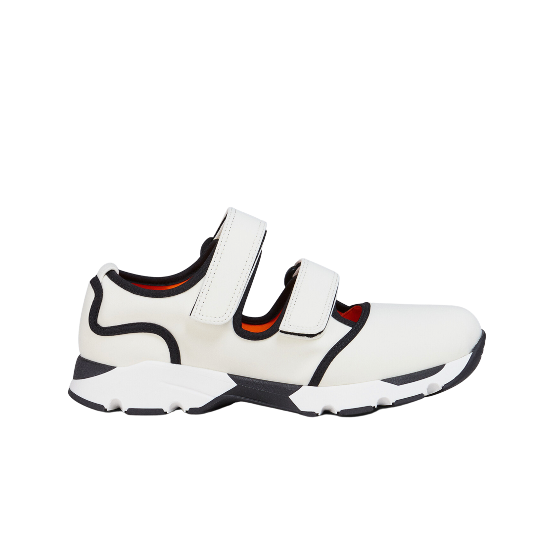 (W) 마르니 테크노 패브릭 스니커즈 앨러배스터((W) Marni Techno Fabric Sneakers Alabaster) - 1