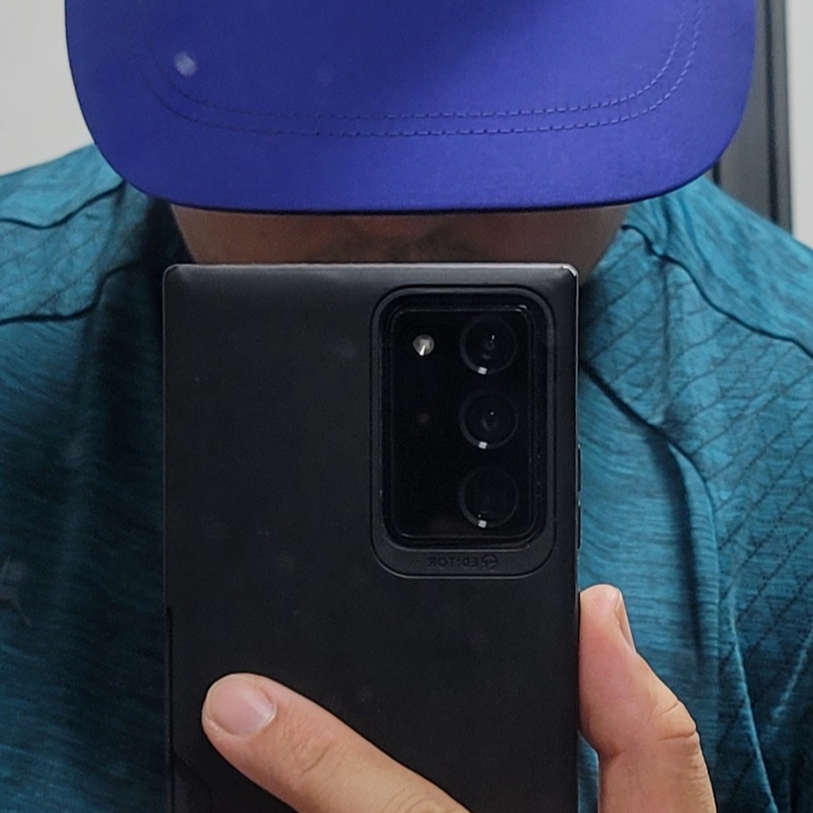 Stone Island 99576 Nylon Metal 6-Panel Cap Bluette - 22SS 착용 스타일