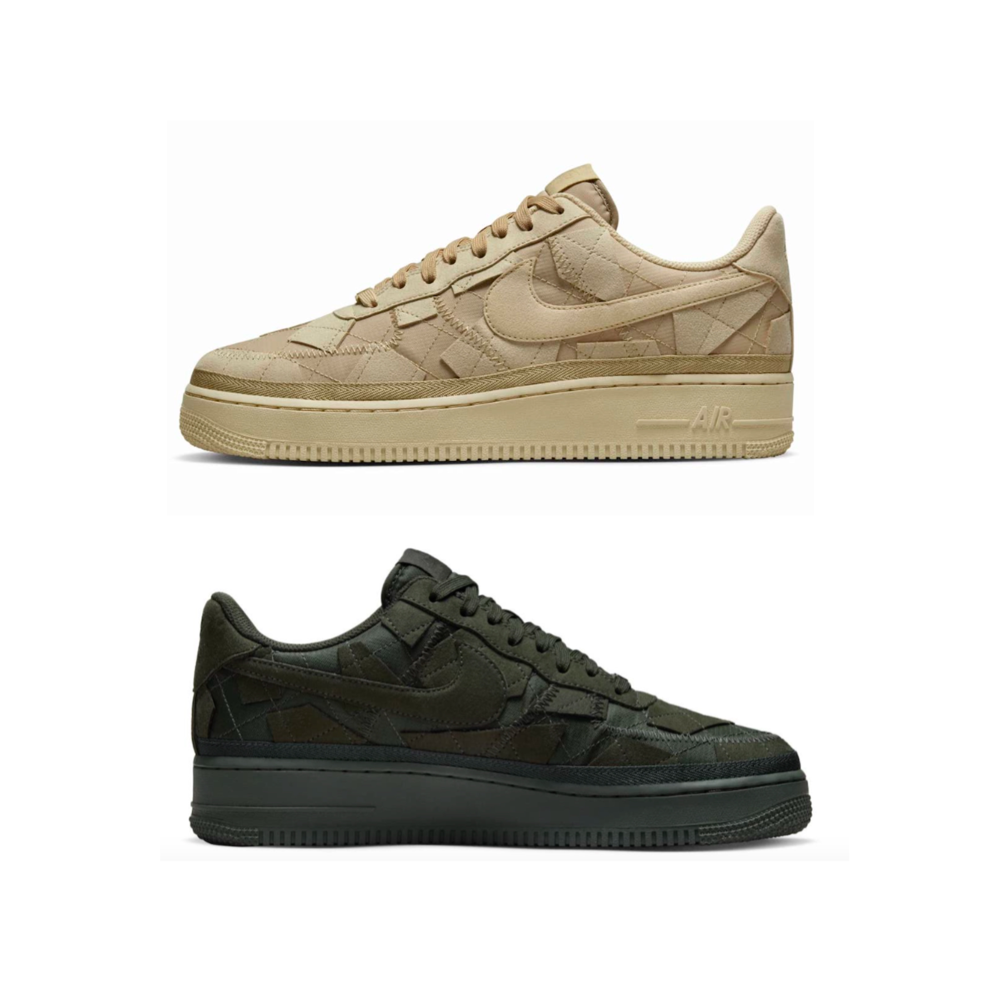 Nike x Billie Eilish Air Force 1 Low '07 SP Mushroom, Nike x Billie Eilish Air Force 1 Low '07 SP Sequoia 착용 스타일 - 4
