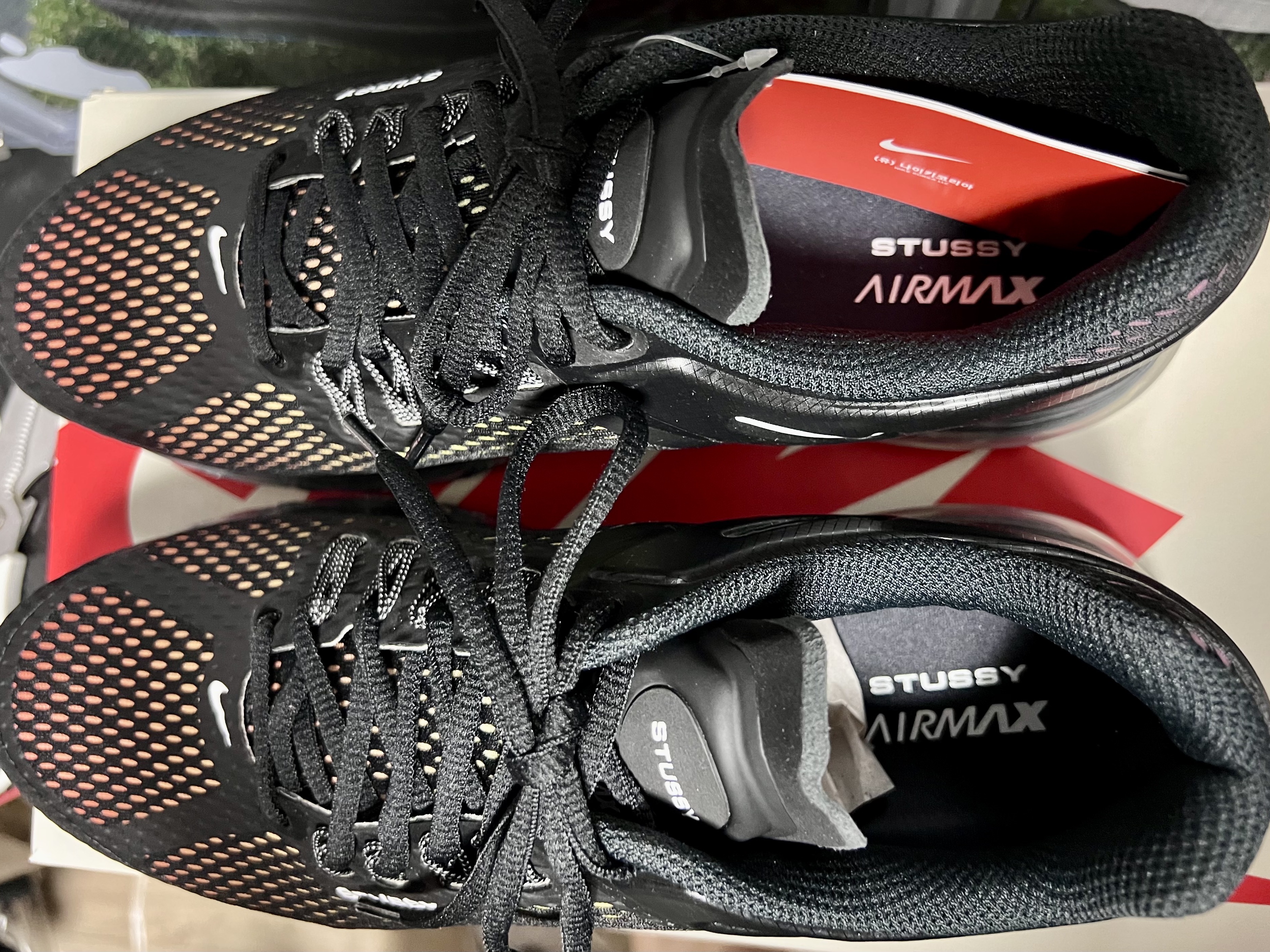 Nike x Stussy Air Max 2013 Black 착용 스타일 - 4