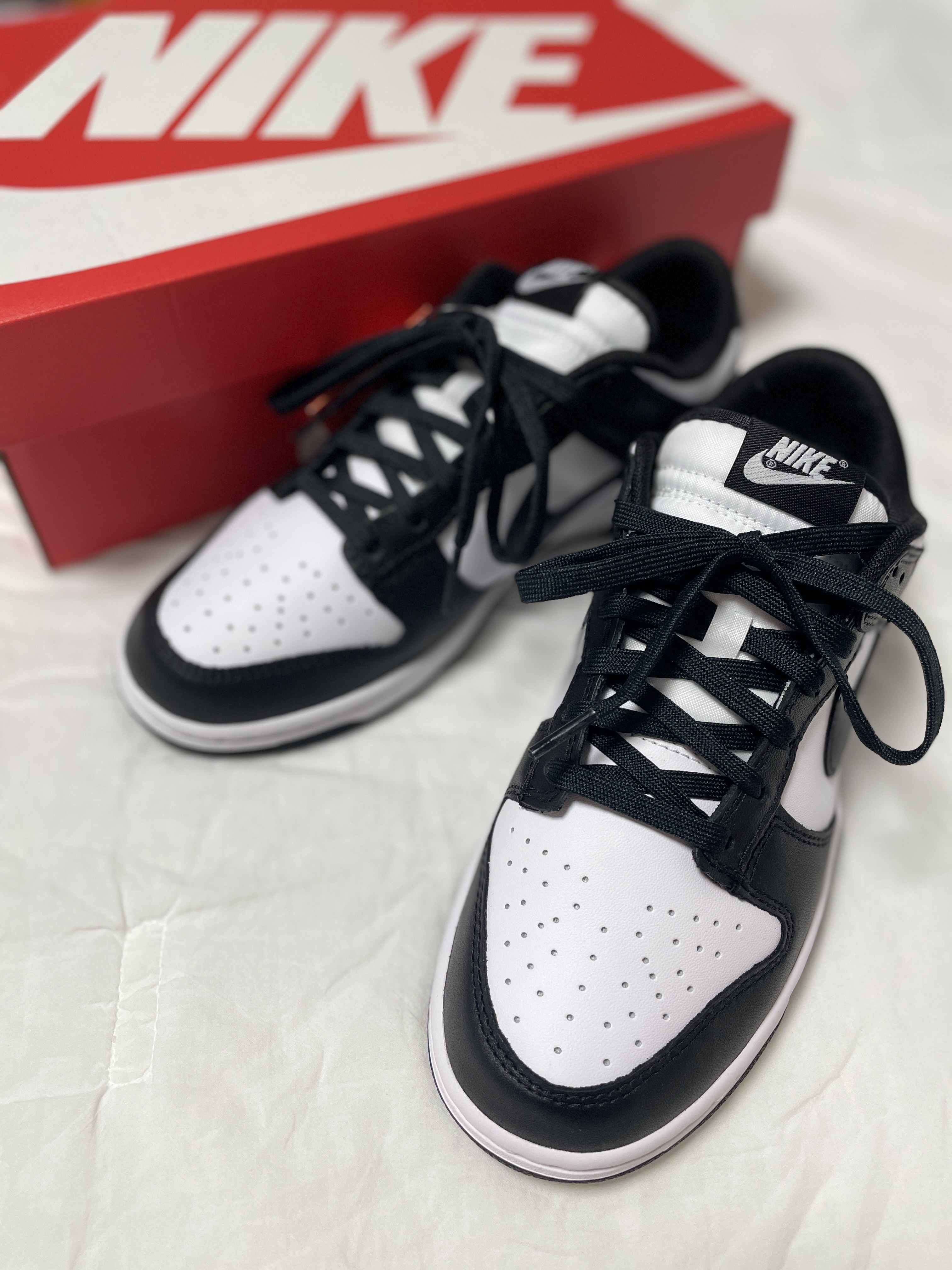 Nike Dunk Low Retro Black 착용 스타일