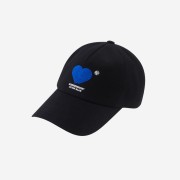 Ader Error Twin Heart Logo Cap Black