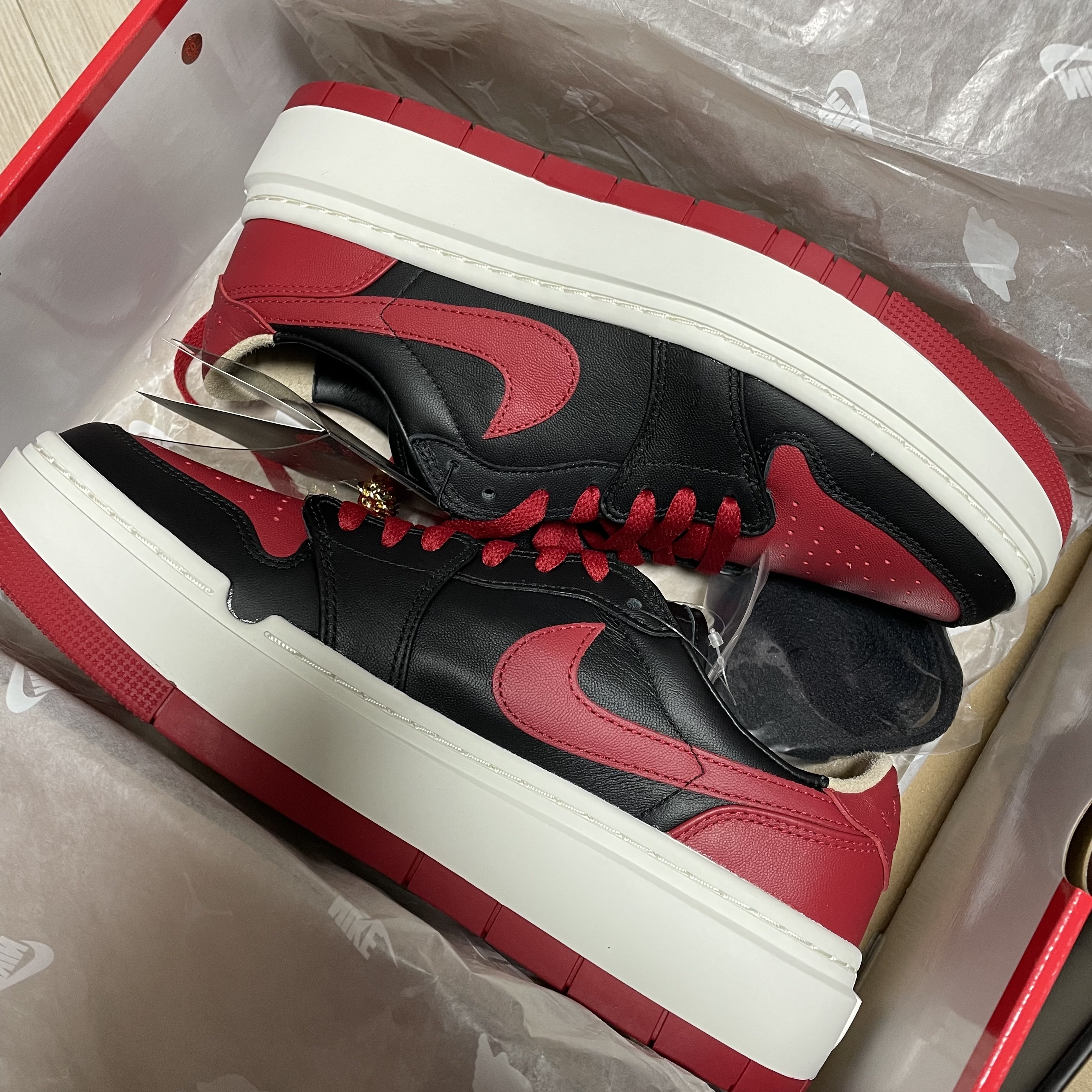 (W) Jordan 1 Elevate Low SE Bred 착용 스타일