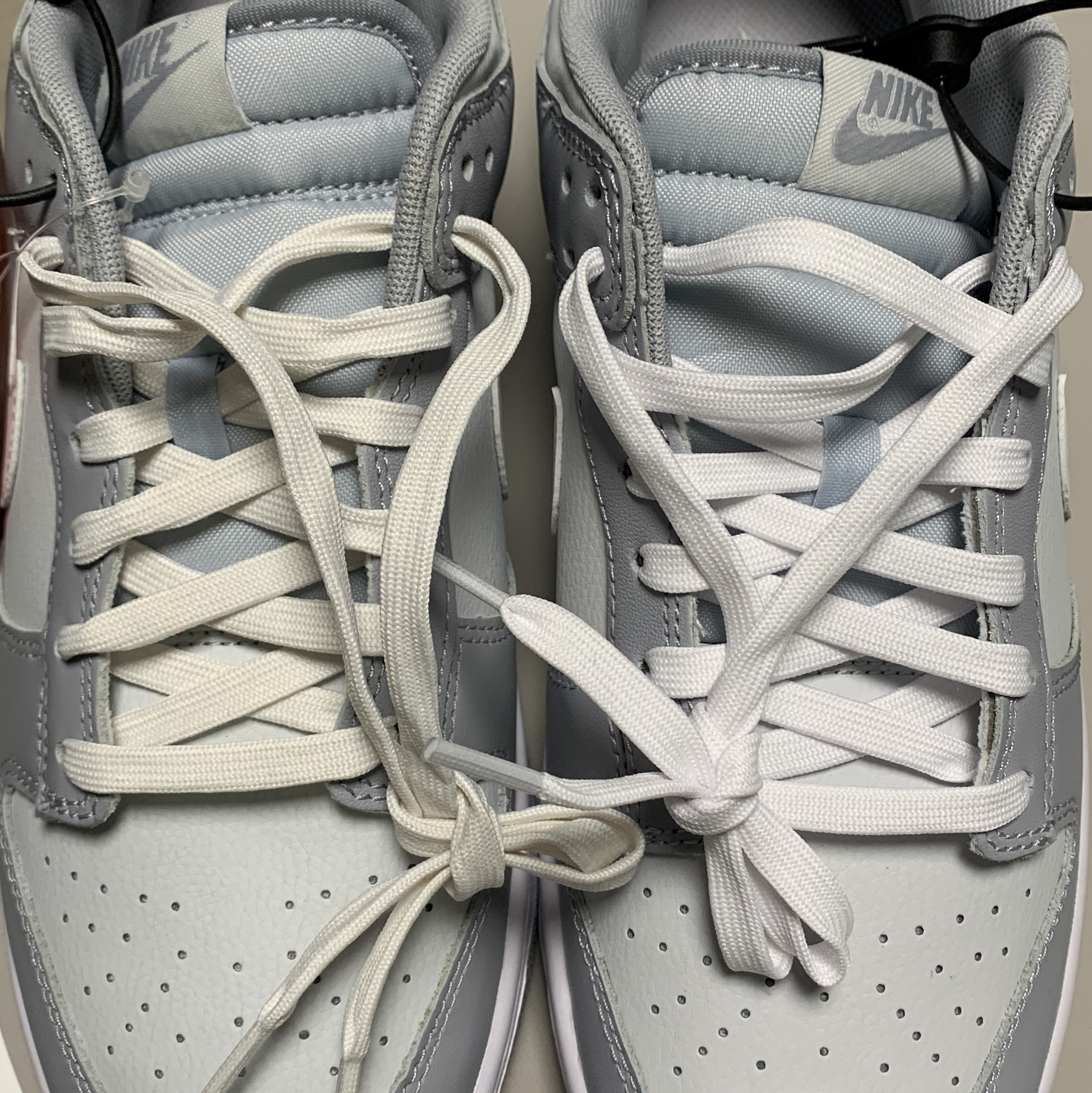 Nike Dunk Low Retro Wolf Grey 착용 스타일