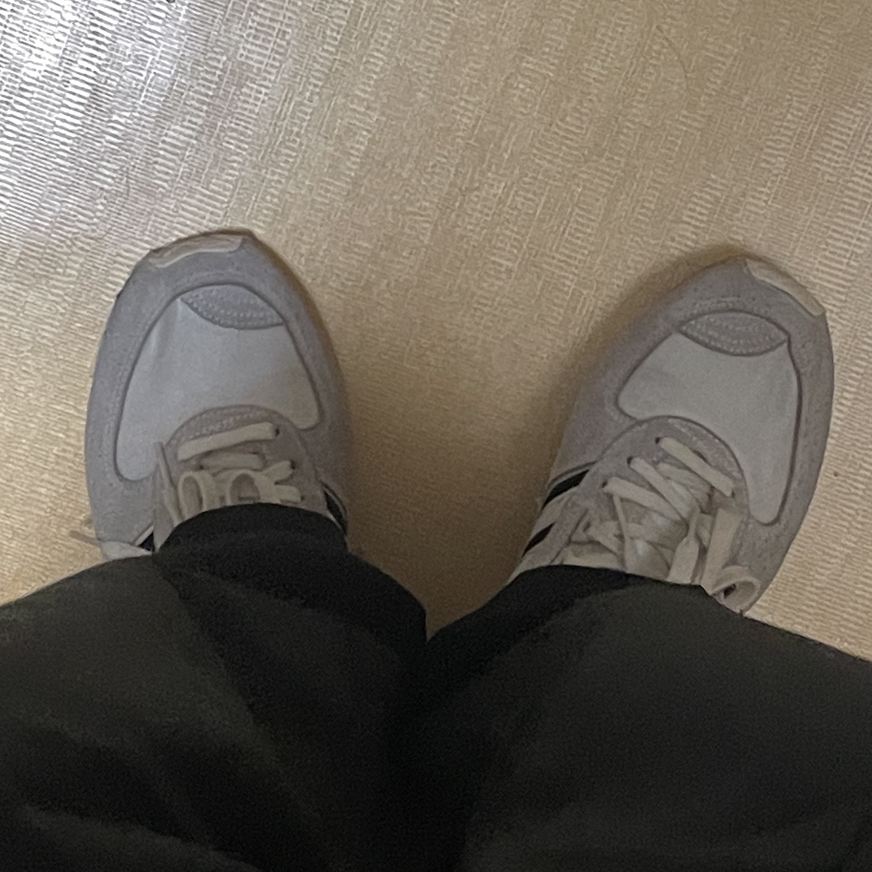 Adidas City Marathon PT Beige Navy 착용 스타일