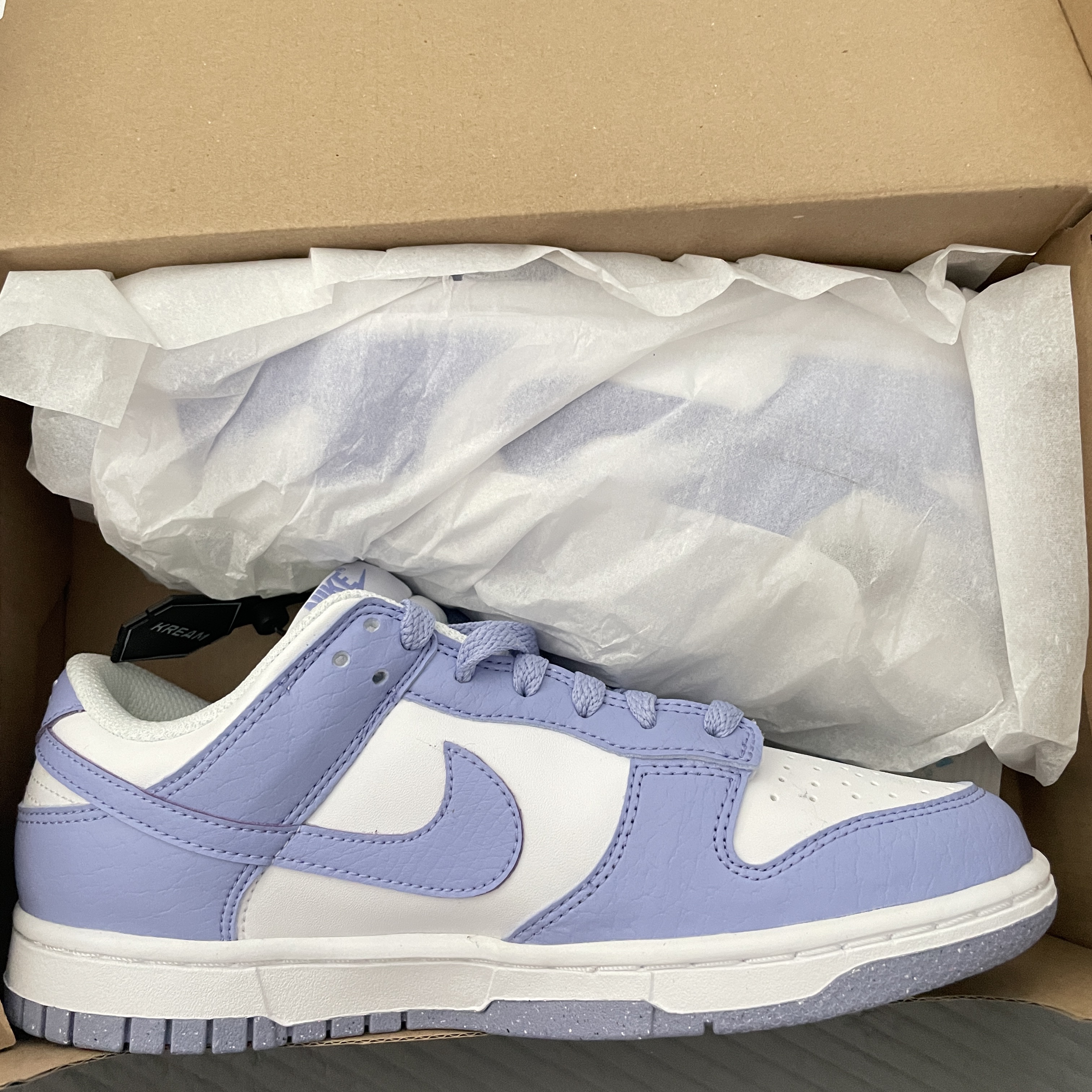 (W) Nike Dunk Low Next Nature Lilac 착용 스타일 - 2
