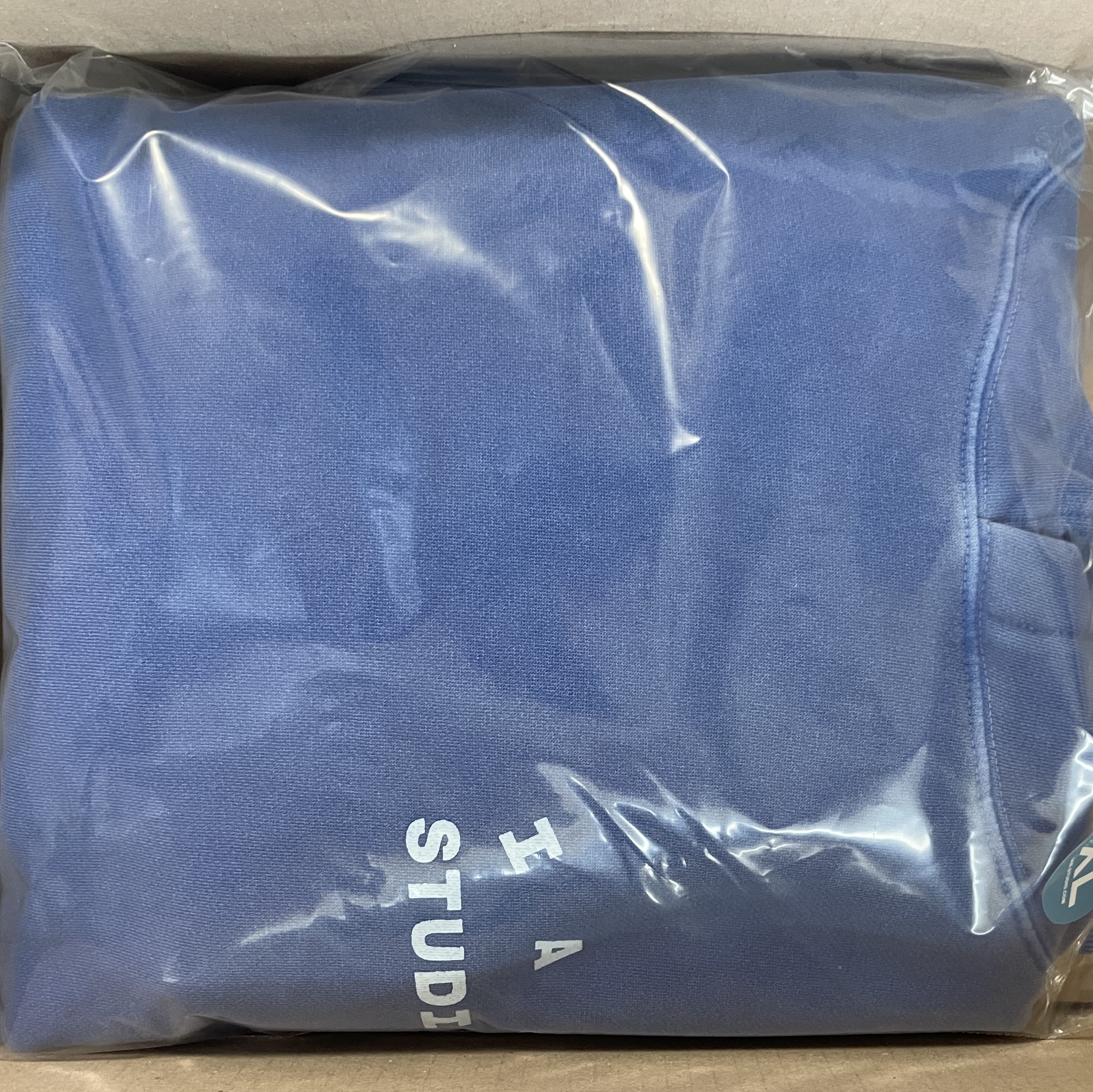 IAB Studio Pigment Hoodie Royal Blue - 22FW 착용 스타일