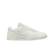 (W) Nike Dunk Low White and Sail