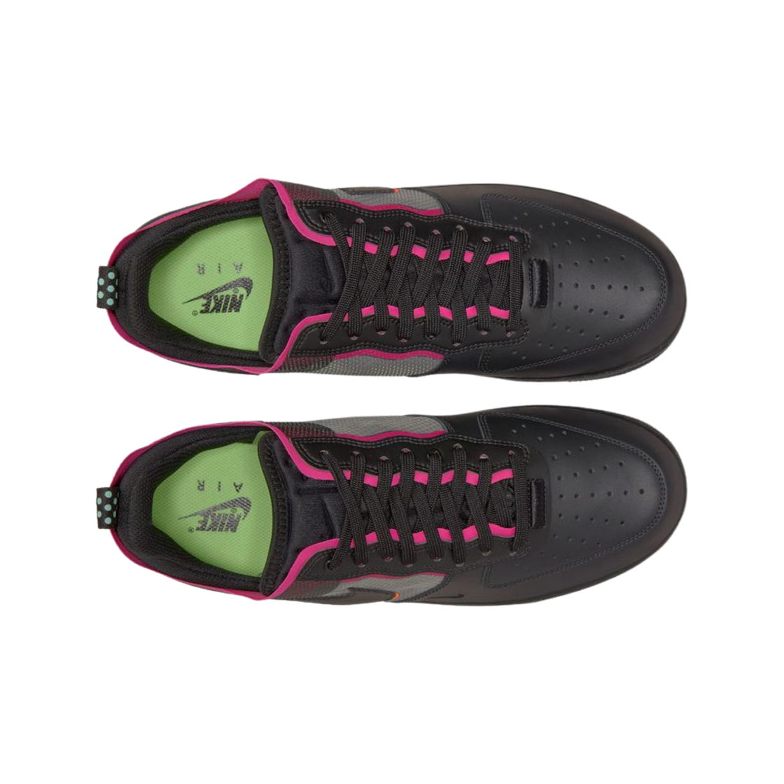 나이키 에어포스 1 리액트 블랙 팀 오렌지(Nike Air Force 1 React Black Team Orange) - 2