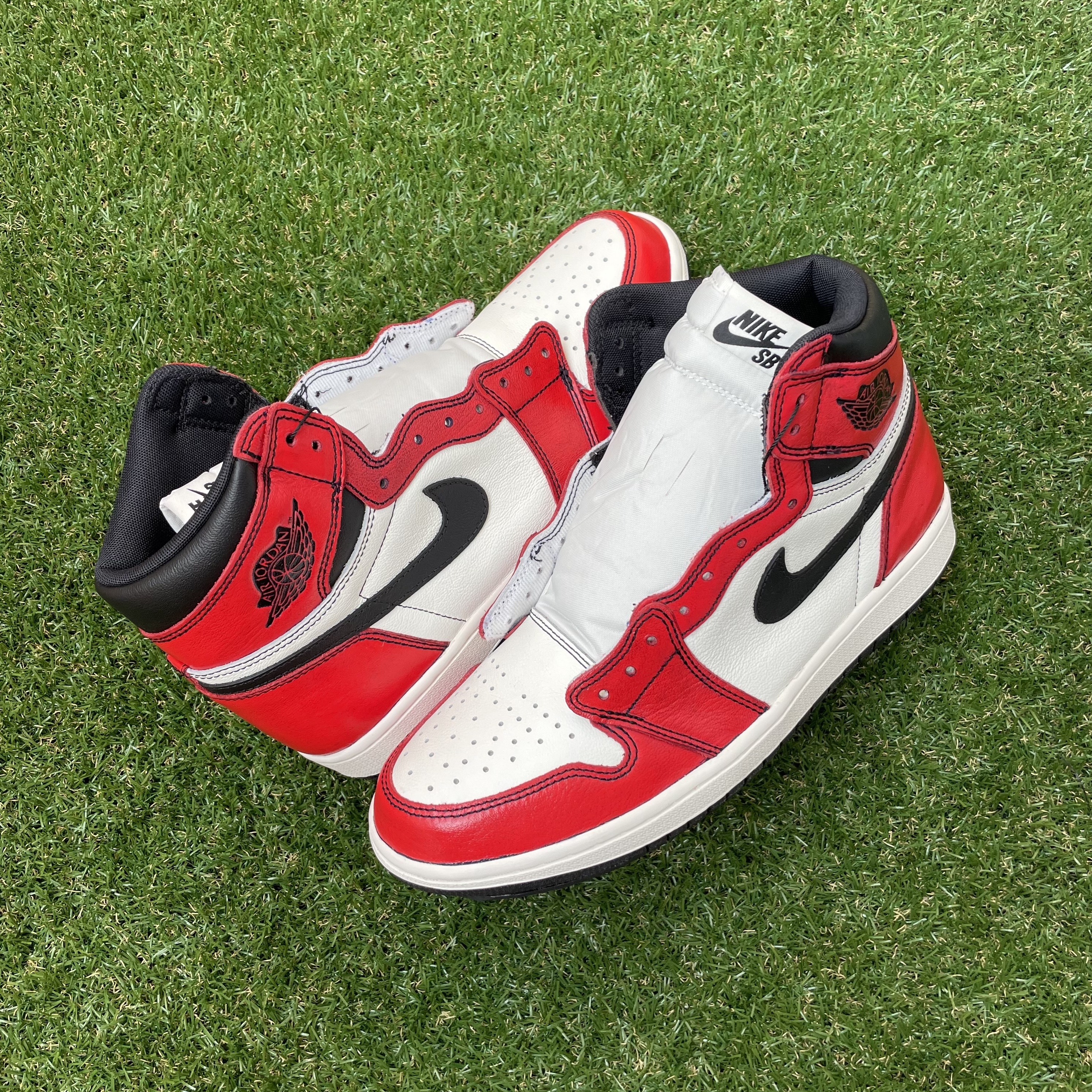 Jordan 1 Retro High OG Defiant SB LA to Chicago 착용 스타일 - 1