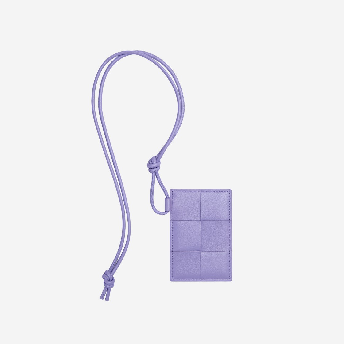 Bottega Veneta Card Case on Strap Wisteria 상세 이미지 1