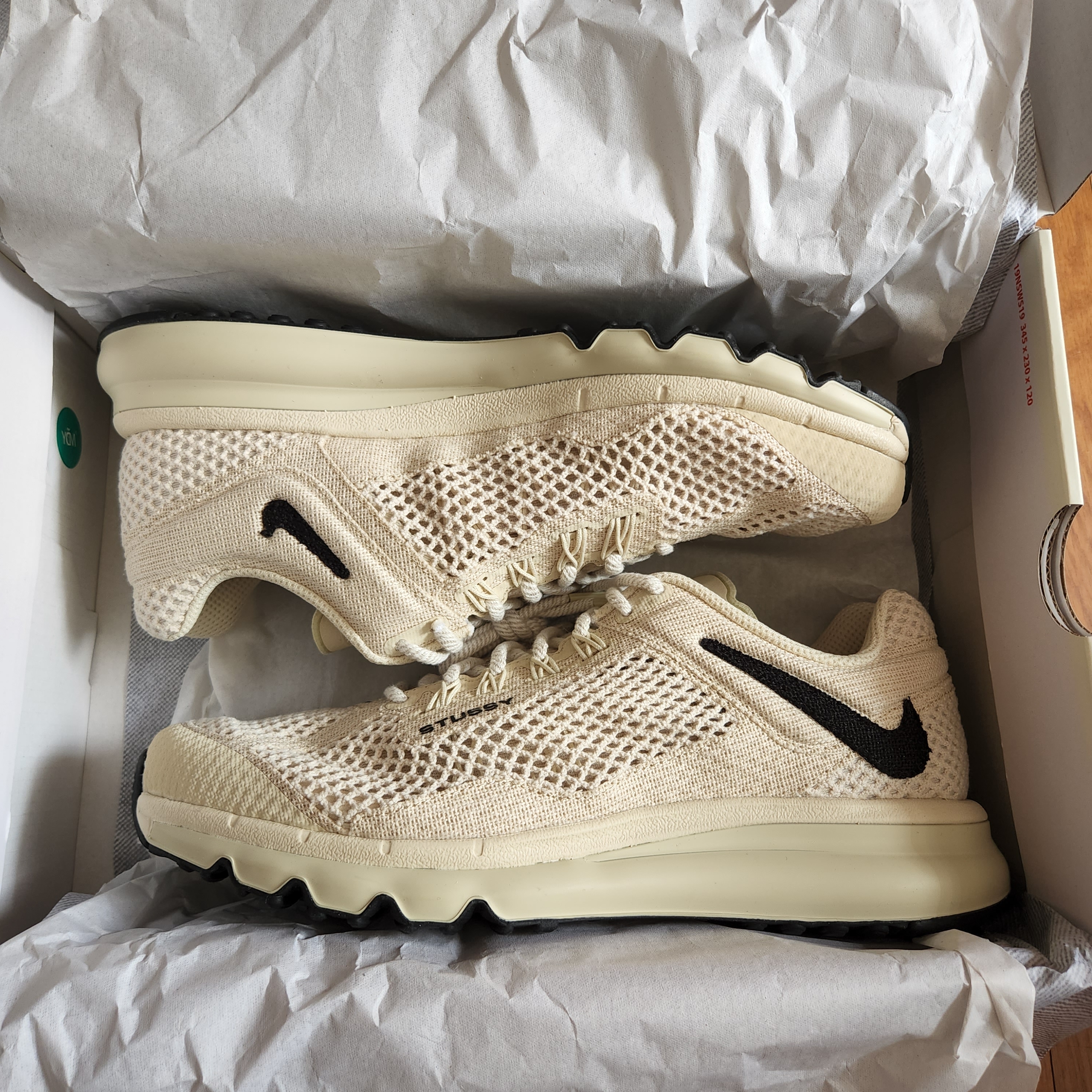 Nike x Stussy Air Max 2013 Fossil 착용 스타일