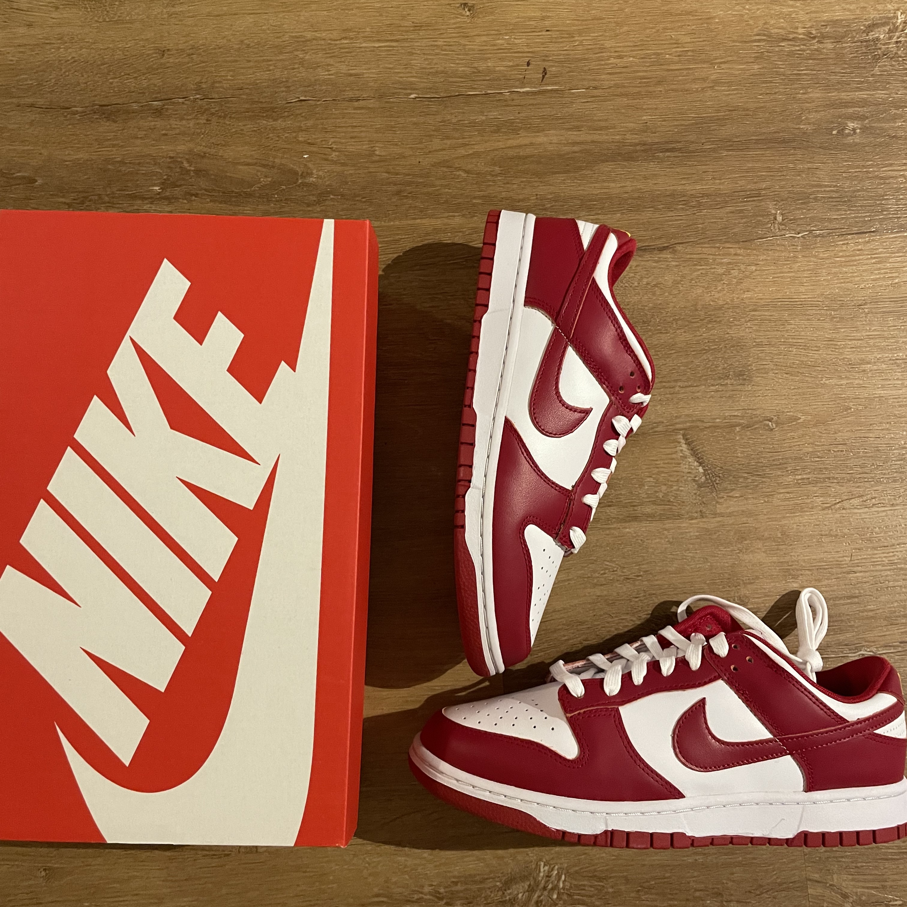 Nike Dunk Low Retro Gym Red 착용 스타일