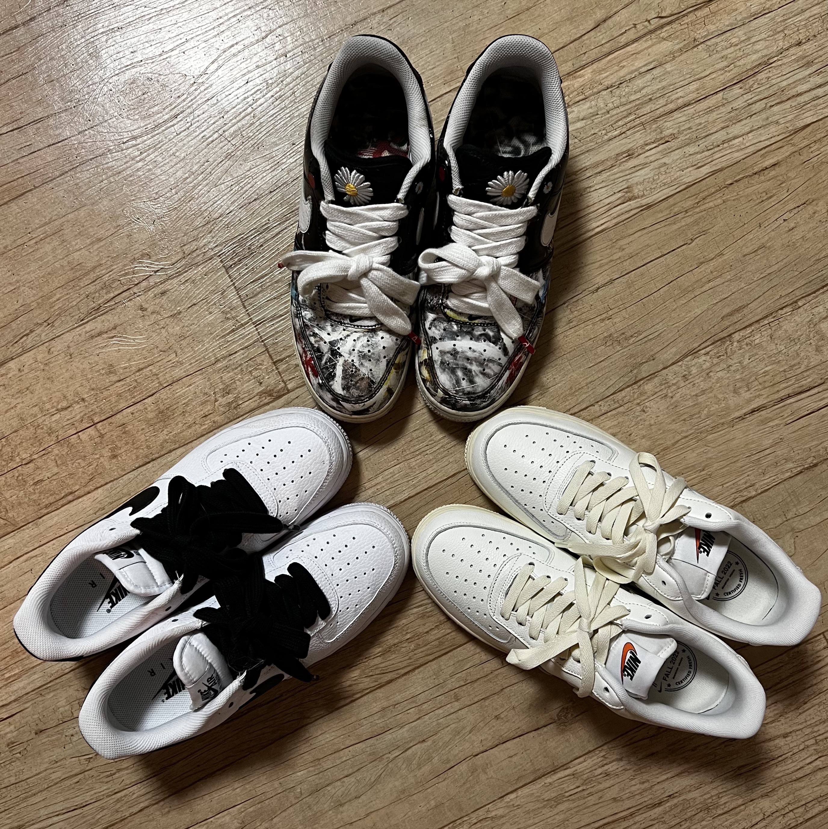 Nike Air Force 1 '07 PRM Vintage Sail 착용 스타일