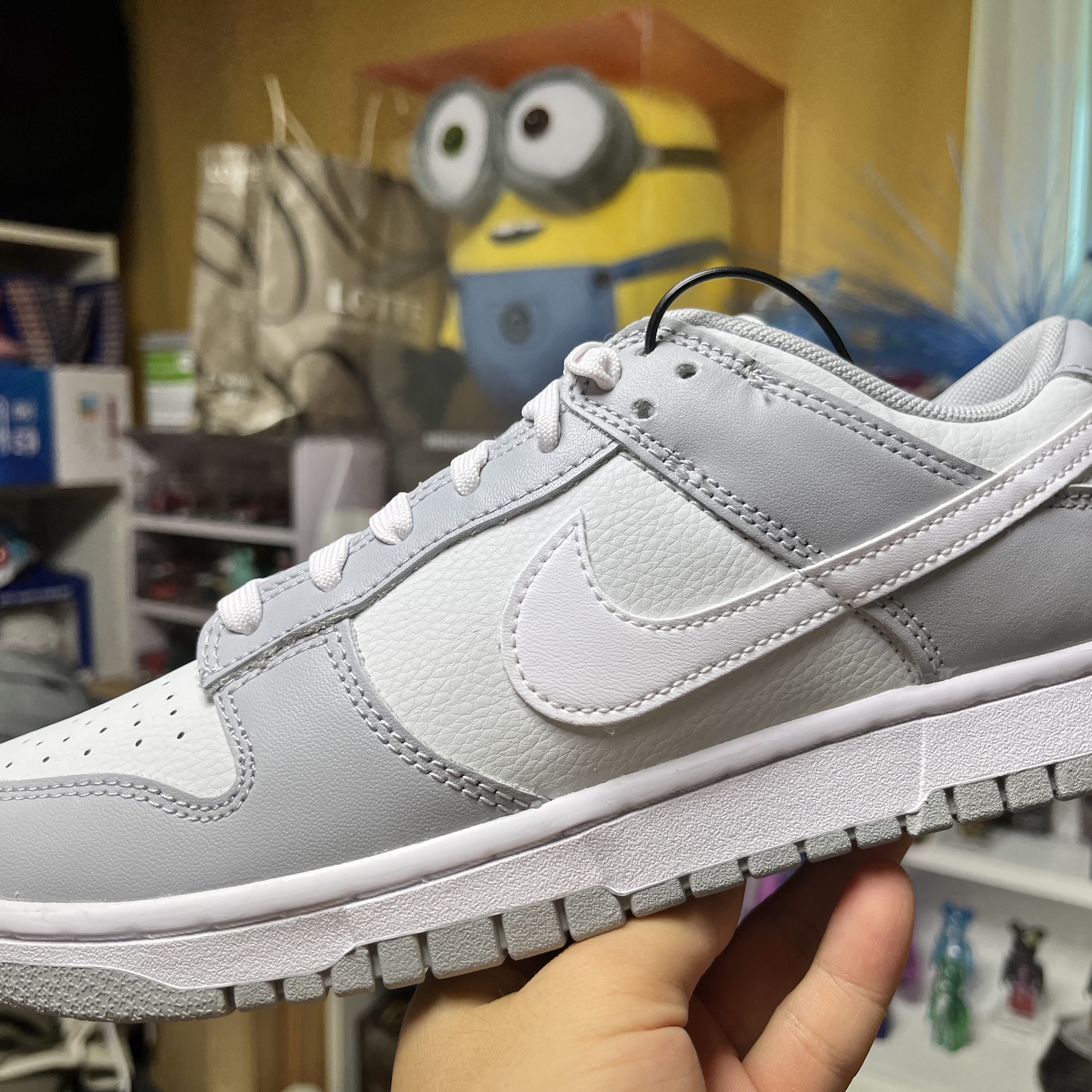 Nike Dunk Low Retro Wolf Grey 착용 스타일