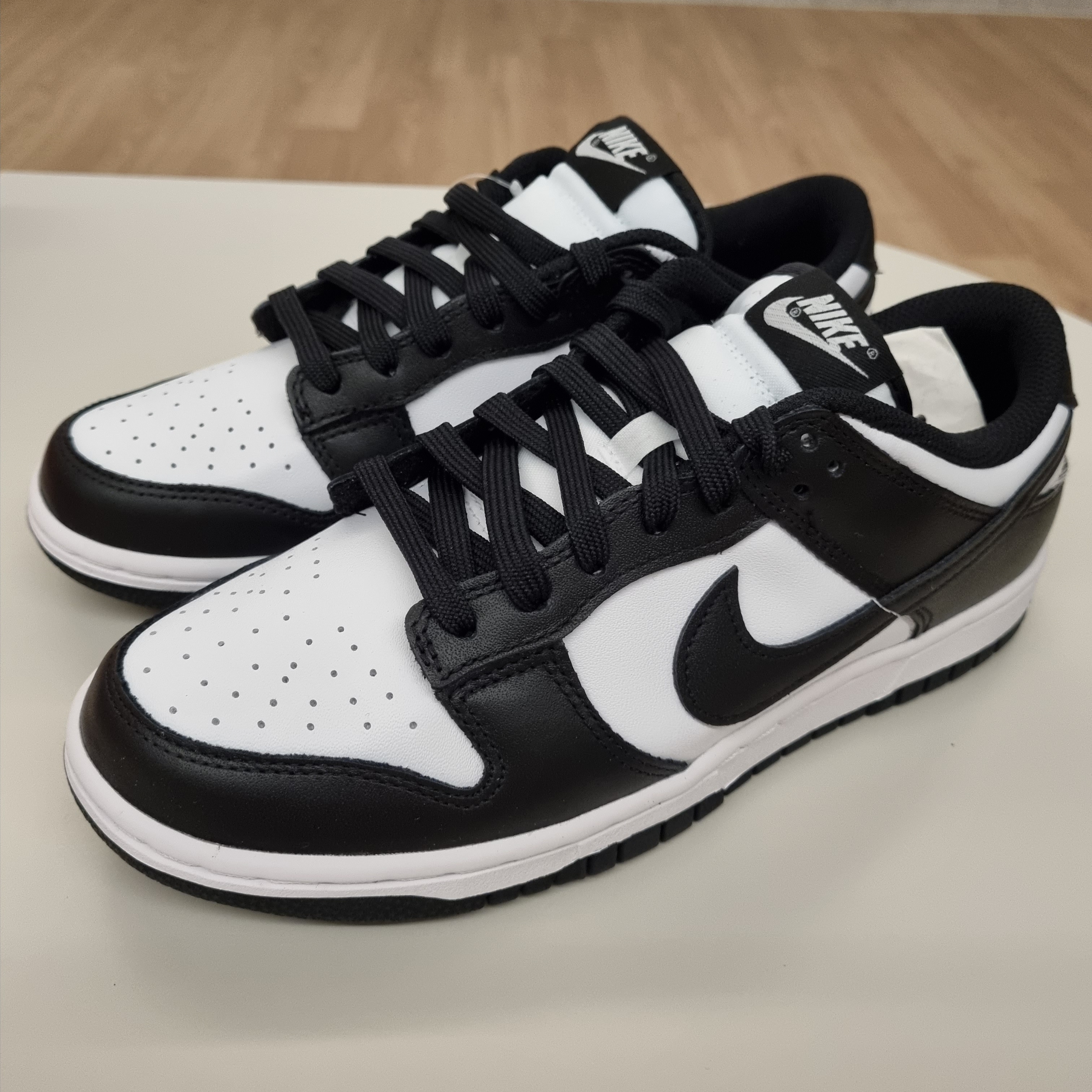 Nike Dunk Low Retro Black, (W) Nike Dunk Low Black 착용 스타일