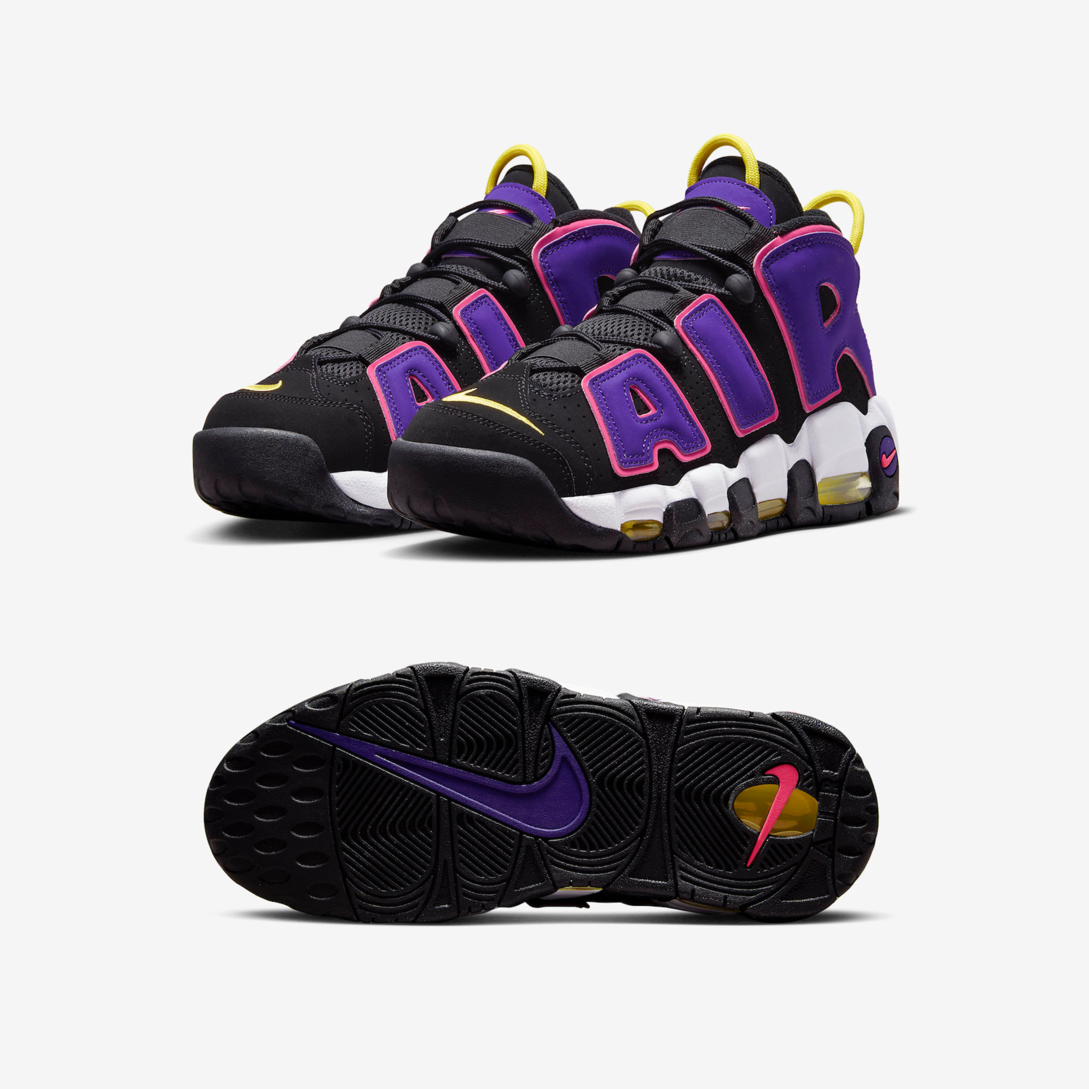 Nike Air More Uptempo Olympic 2016, Nike Air More Uptempo 96 Bulls 2021 착용 스타일 - 2