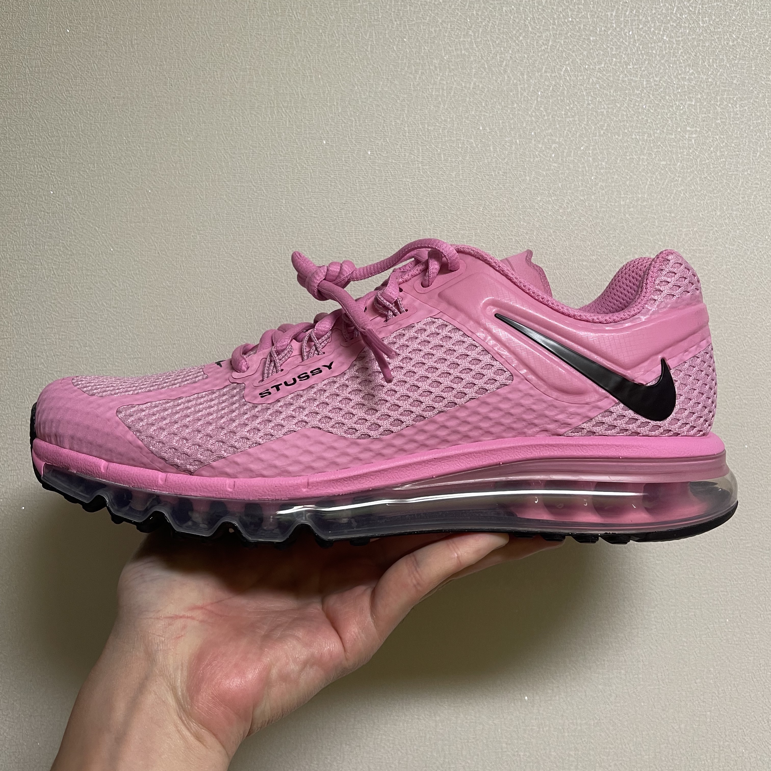 Nike x Stussy Air Max 2013 Psychic Pink 착용 스타일 - 2