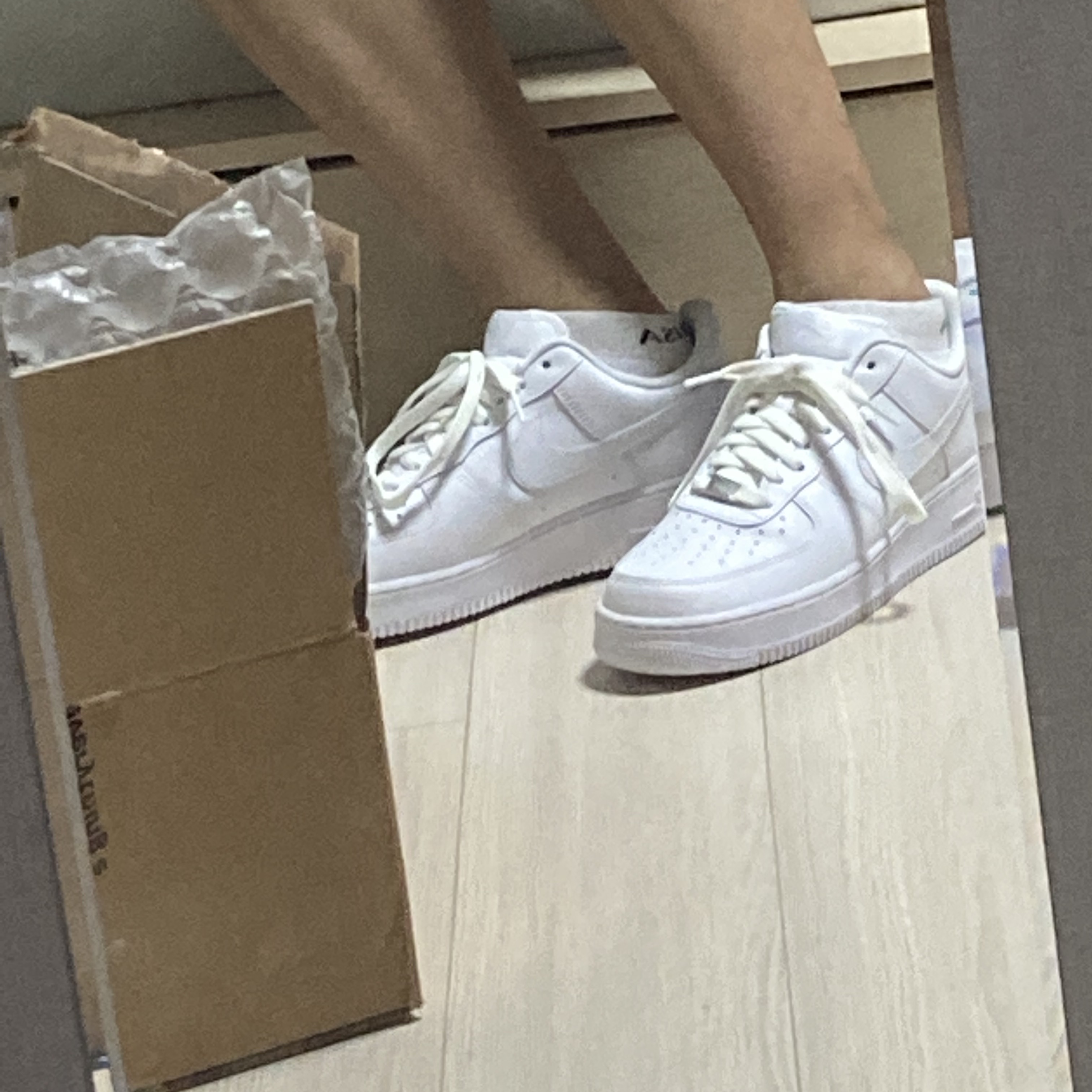Nike Air Force 1 '07 Low White 착용 스타일