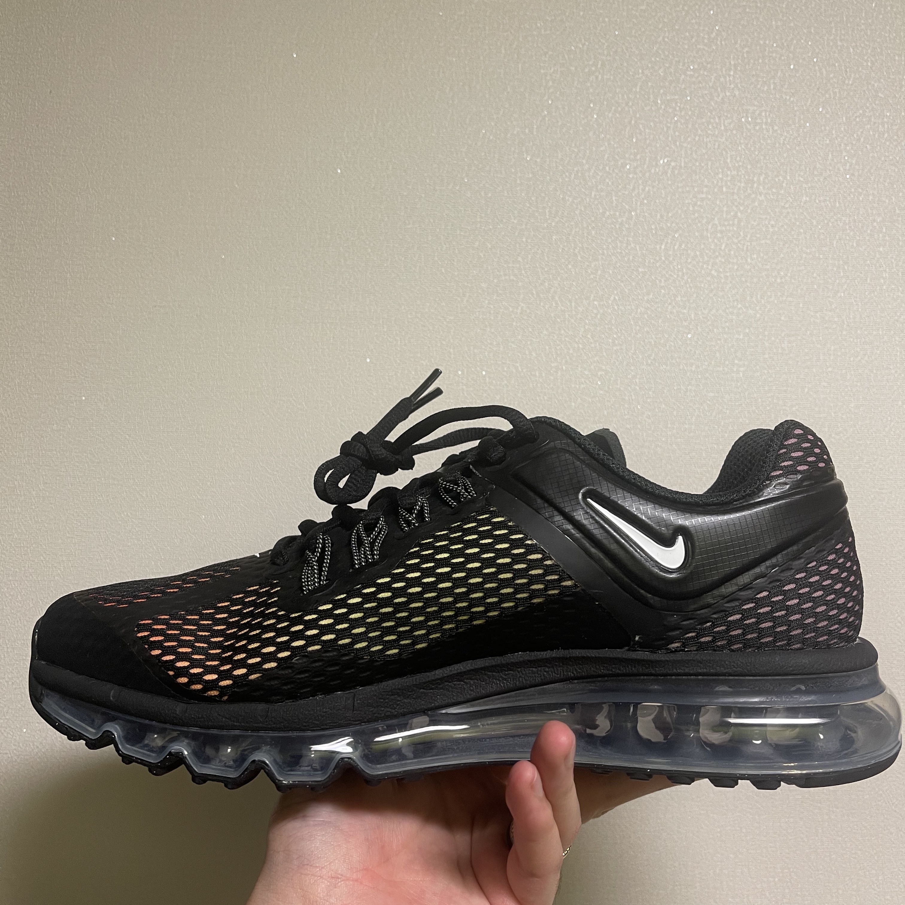 Nike x Stussy Air Max 2013 Black 착용 스타일 - 3