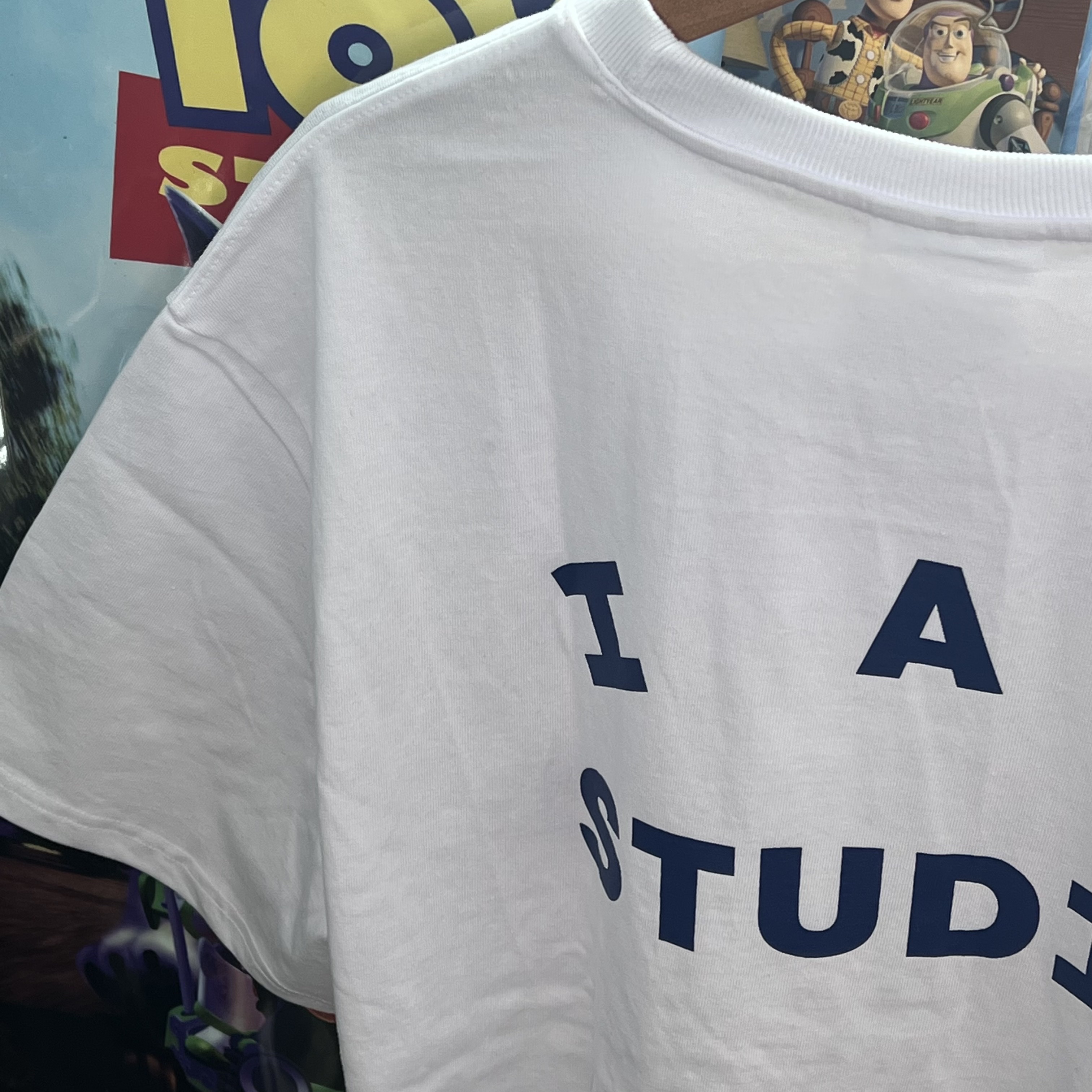 IAB Studio T-Shirt White Navy - 22FW 착용 스타일