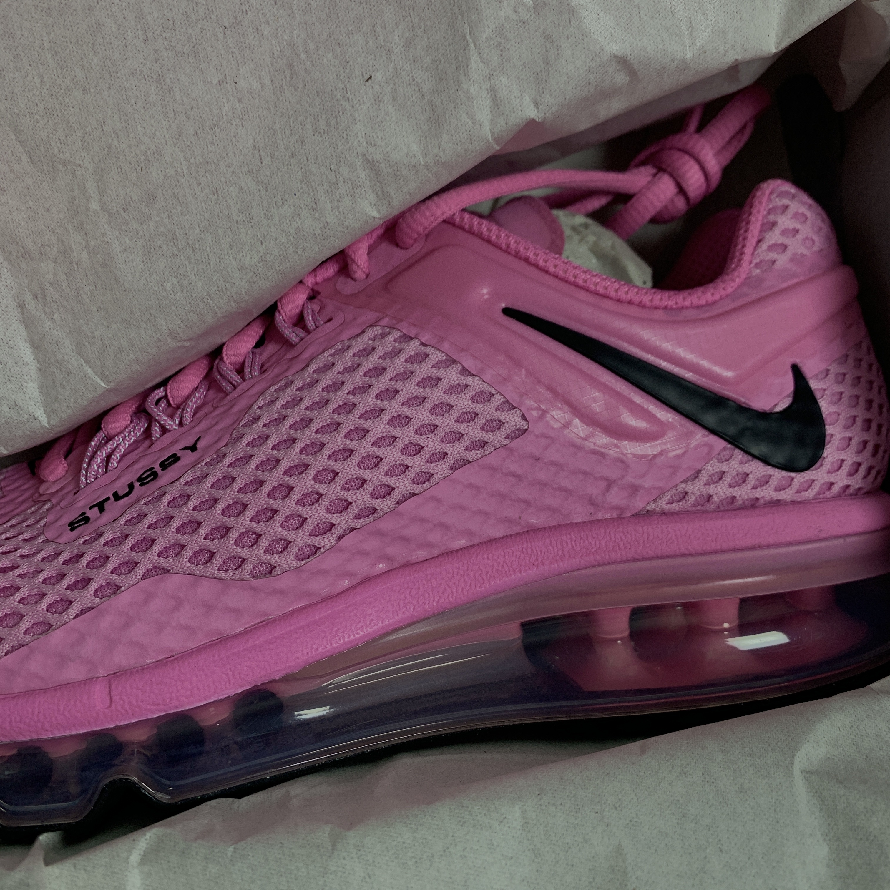 Nike x Stussy Air Max 2013 Psychic Pink 착용 스타일