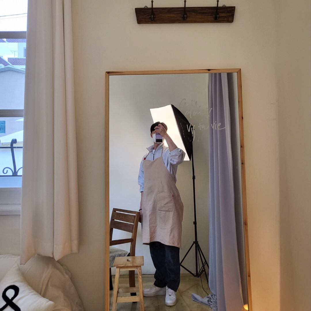 IAB Studio Half Zip Pullover Light Gray, Nike Air Force 1 '07 Low White 착용 스타일 - 1