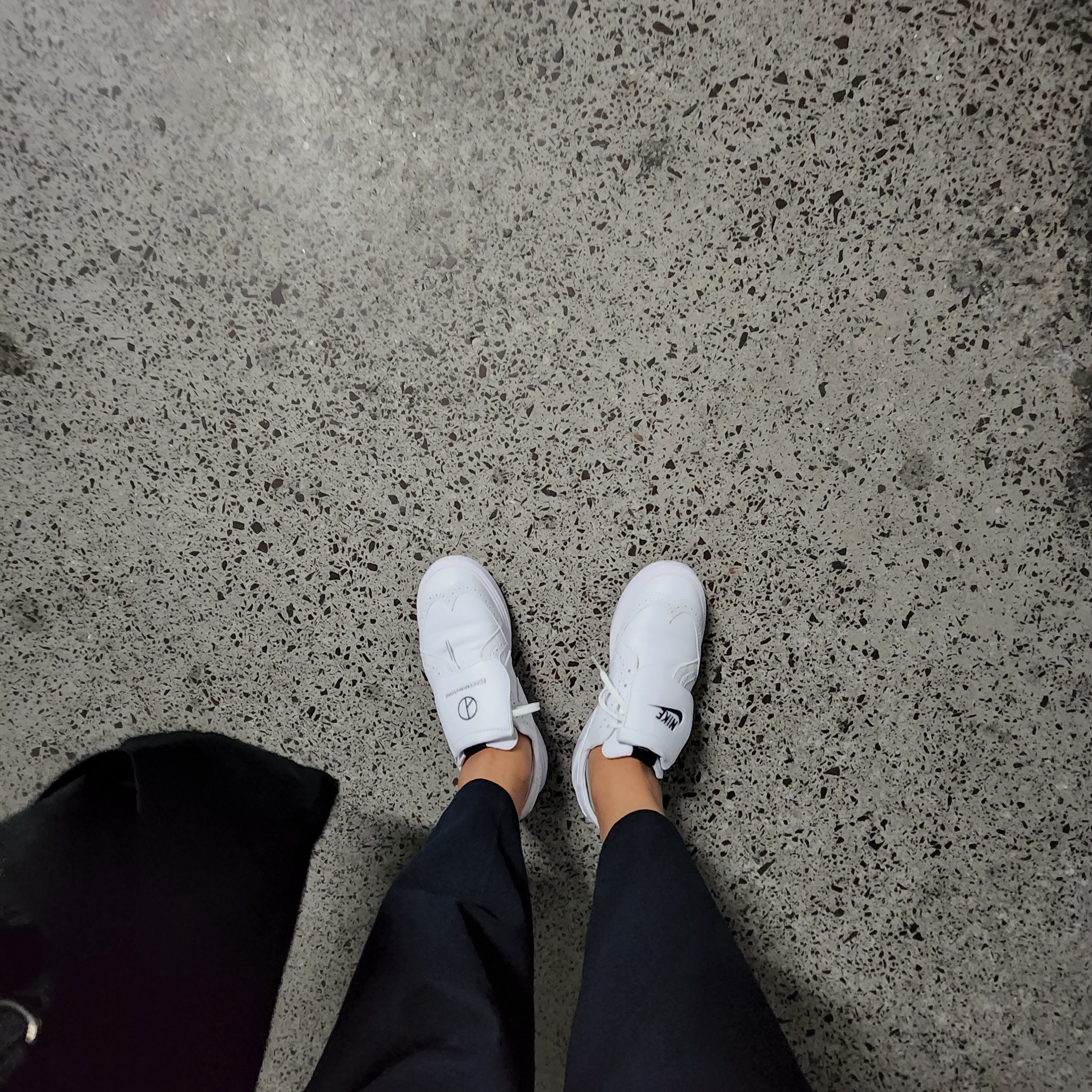 Nike x Peaceminusone Kwondo1 White 착용 스타일