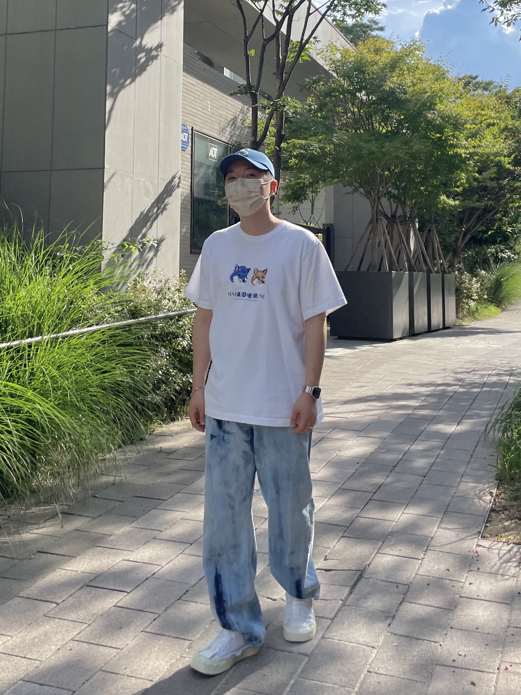 Camper x Ader Error Proto-111-S Cinder Basic Sneakers White, (W) Camper x Ader Error Proto-111-S Cinder Basic Sneakers White 착용 스타일