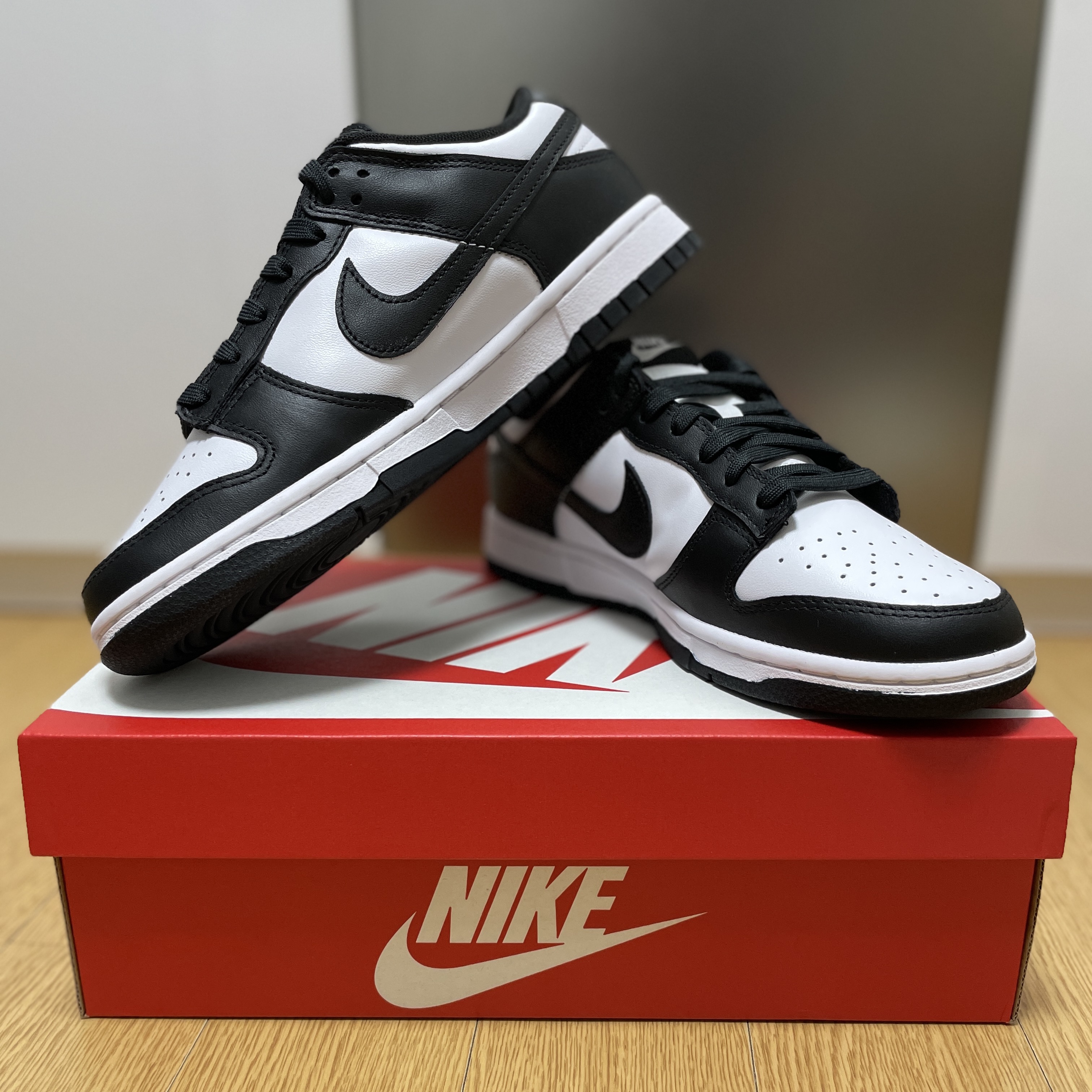 (GS) Nike Dunk Low PRM Halloween, Nike Dunk Low Retro Black 착용 스타일 - 2