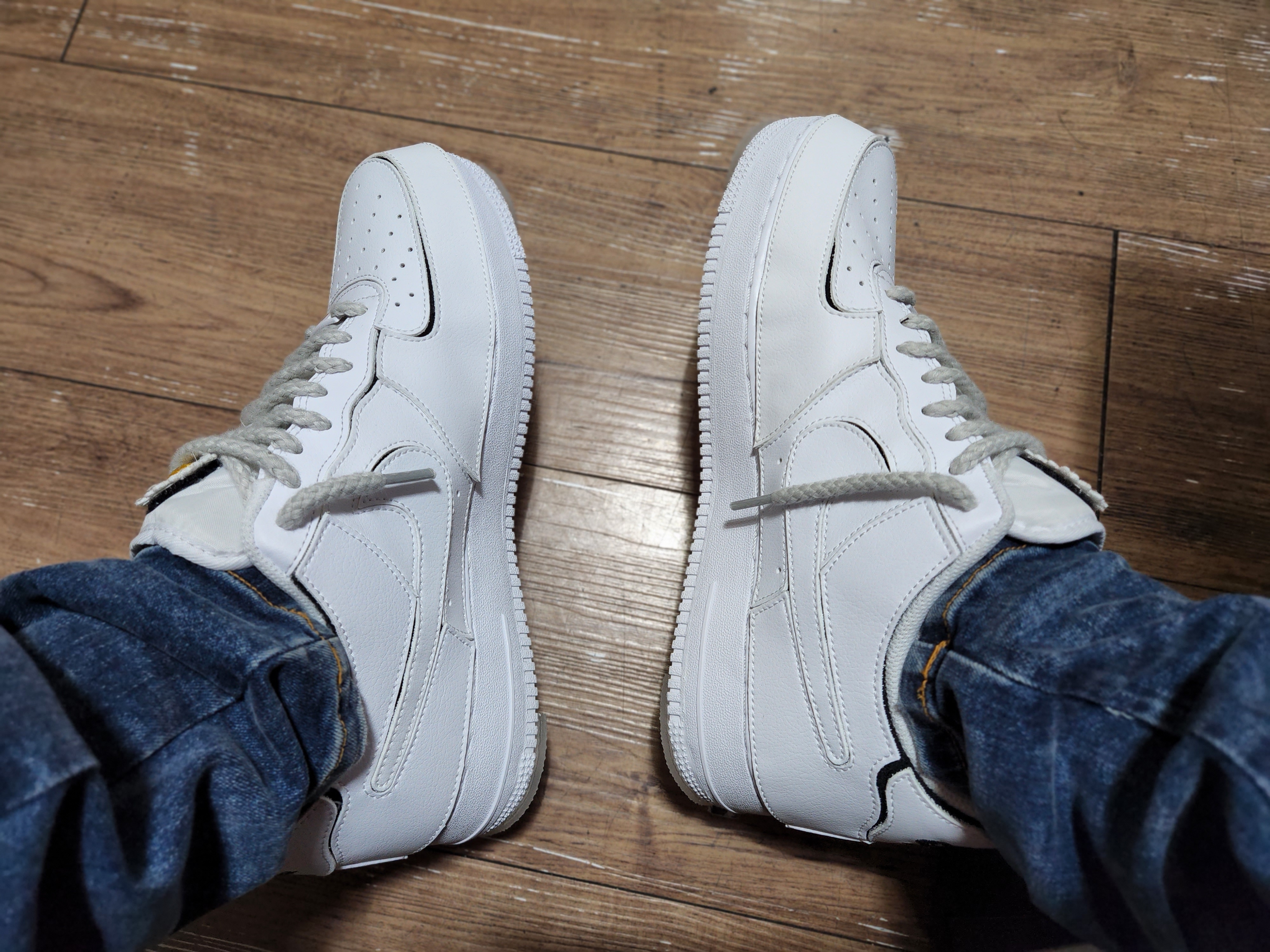 Nike Air Force 1/1 Cosmic Clay 착용 스타일 - 3