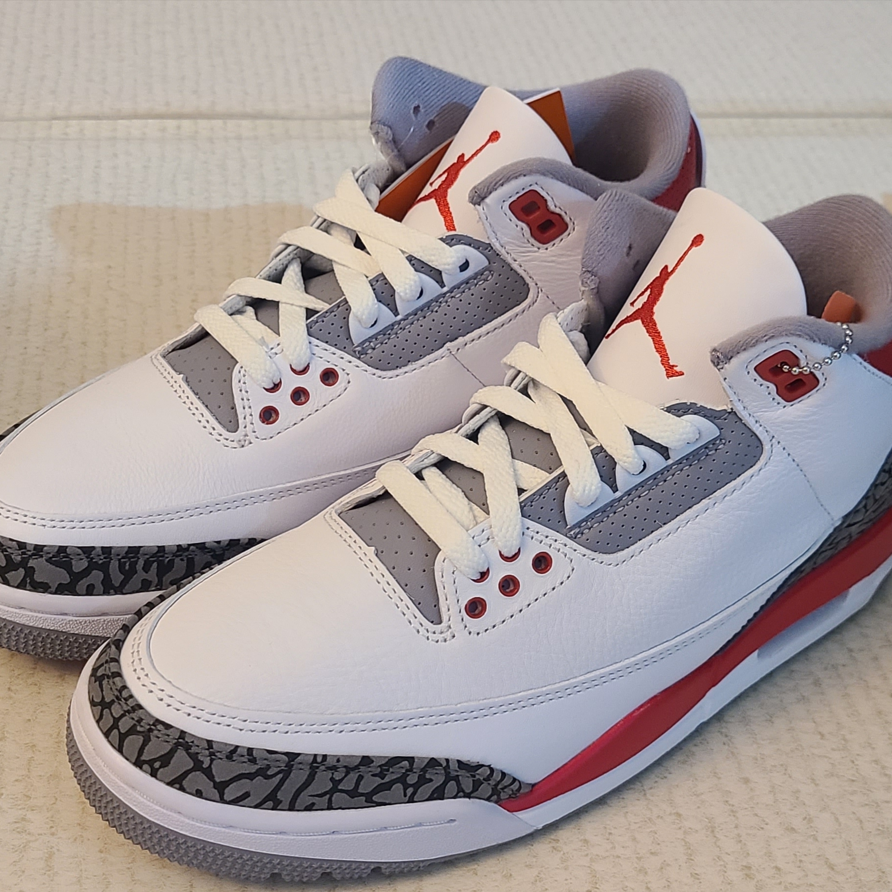 Jordan 3 Retro Fire Red 2022 착용 스타일